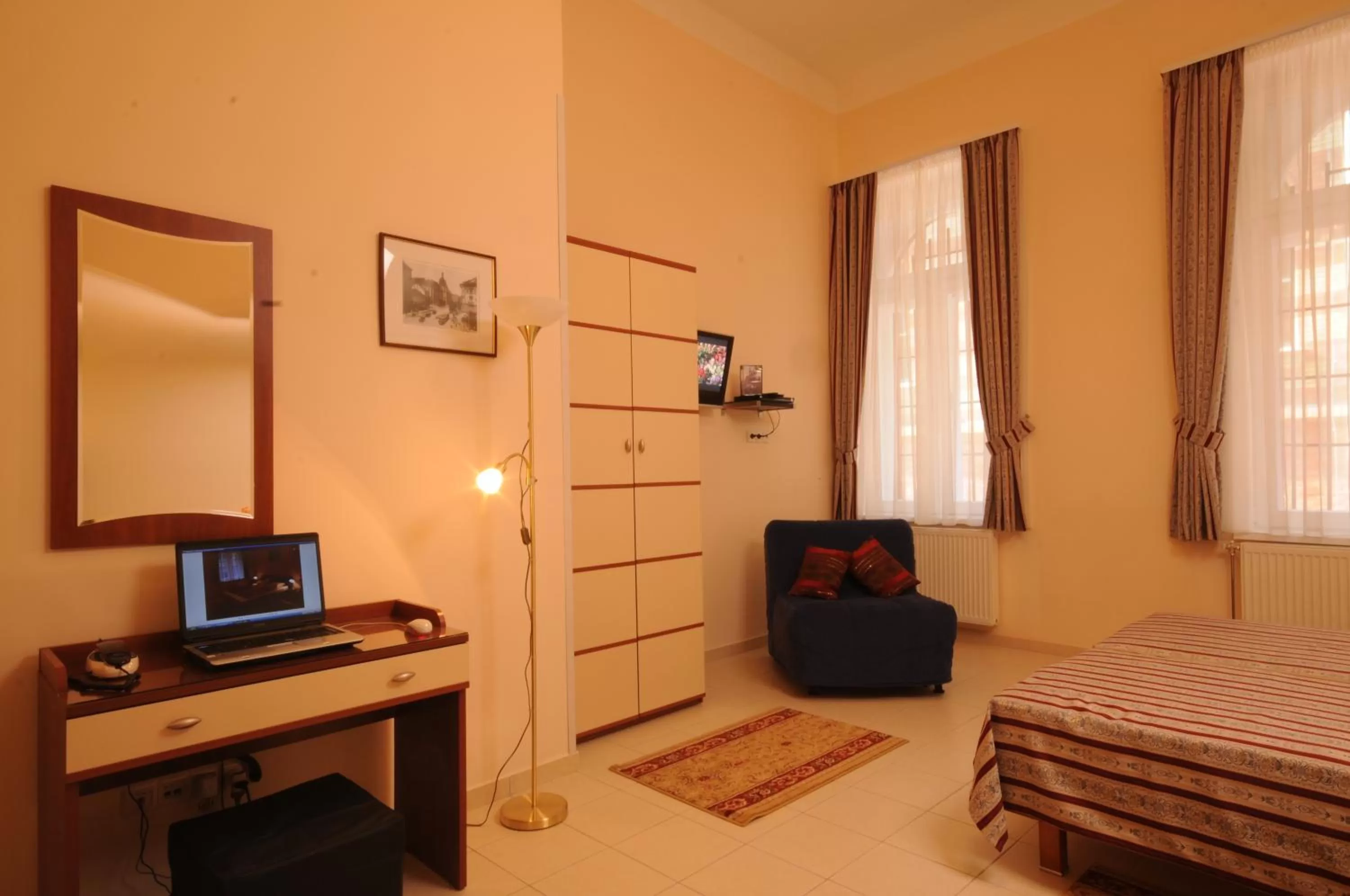 Bed in Budapest Museum Central