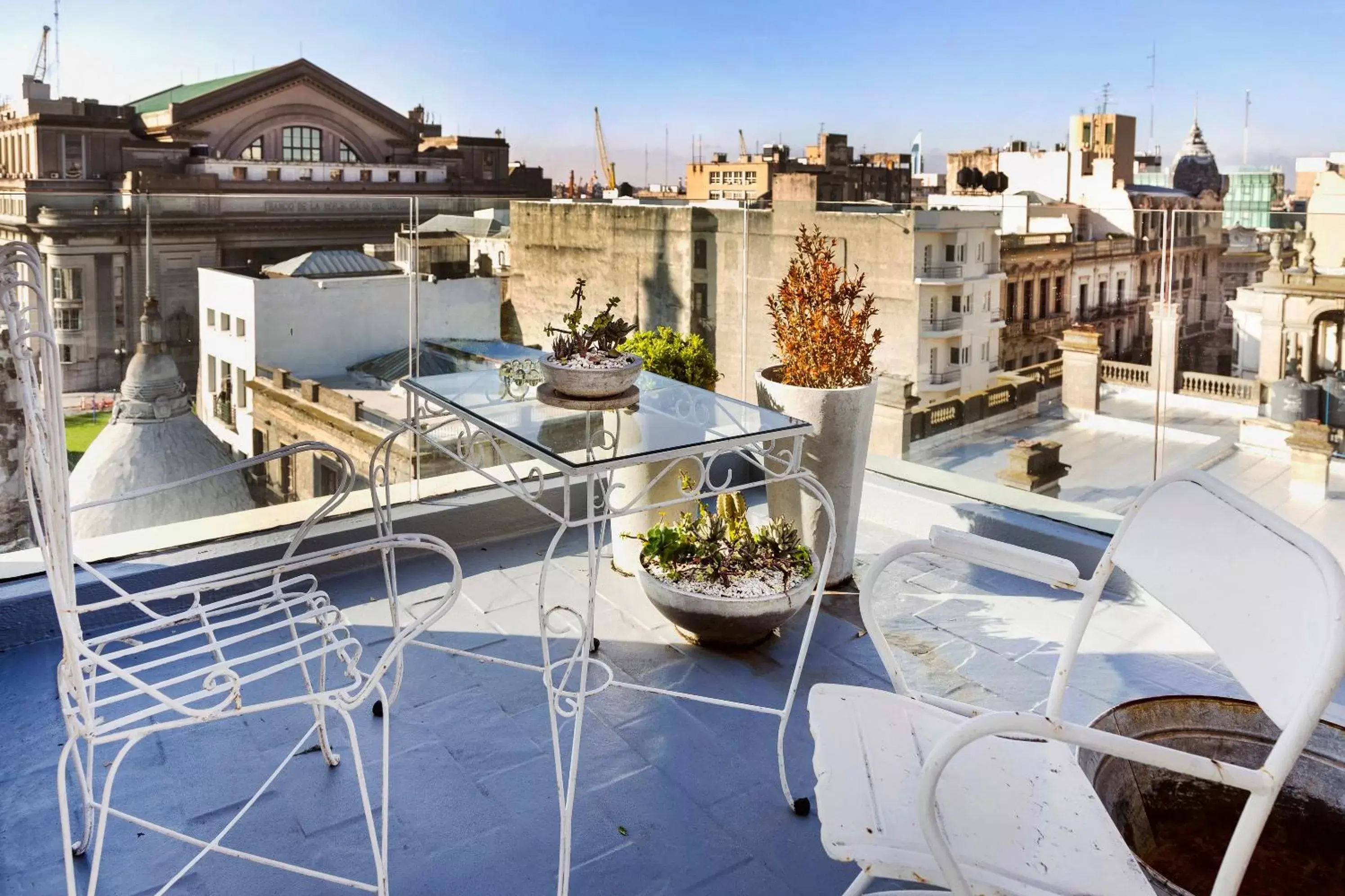 Balcony/Terrace in Alma Histórica Boutique Hotel