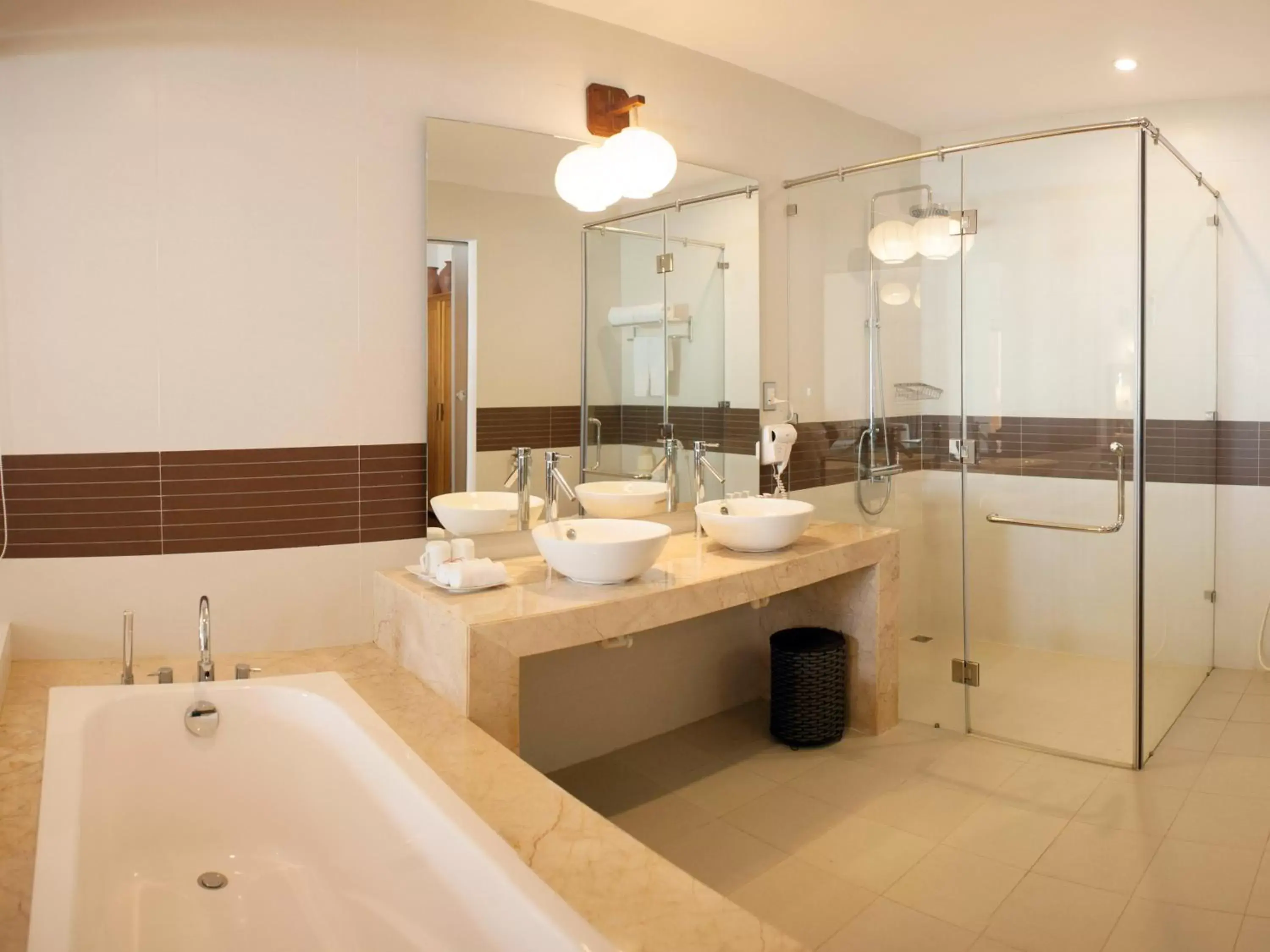 Bathroom in Vinh Hung Riverside Resort & Spa