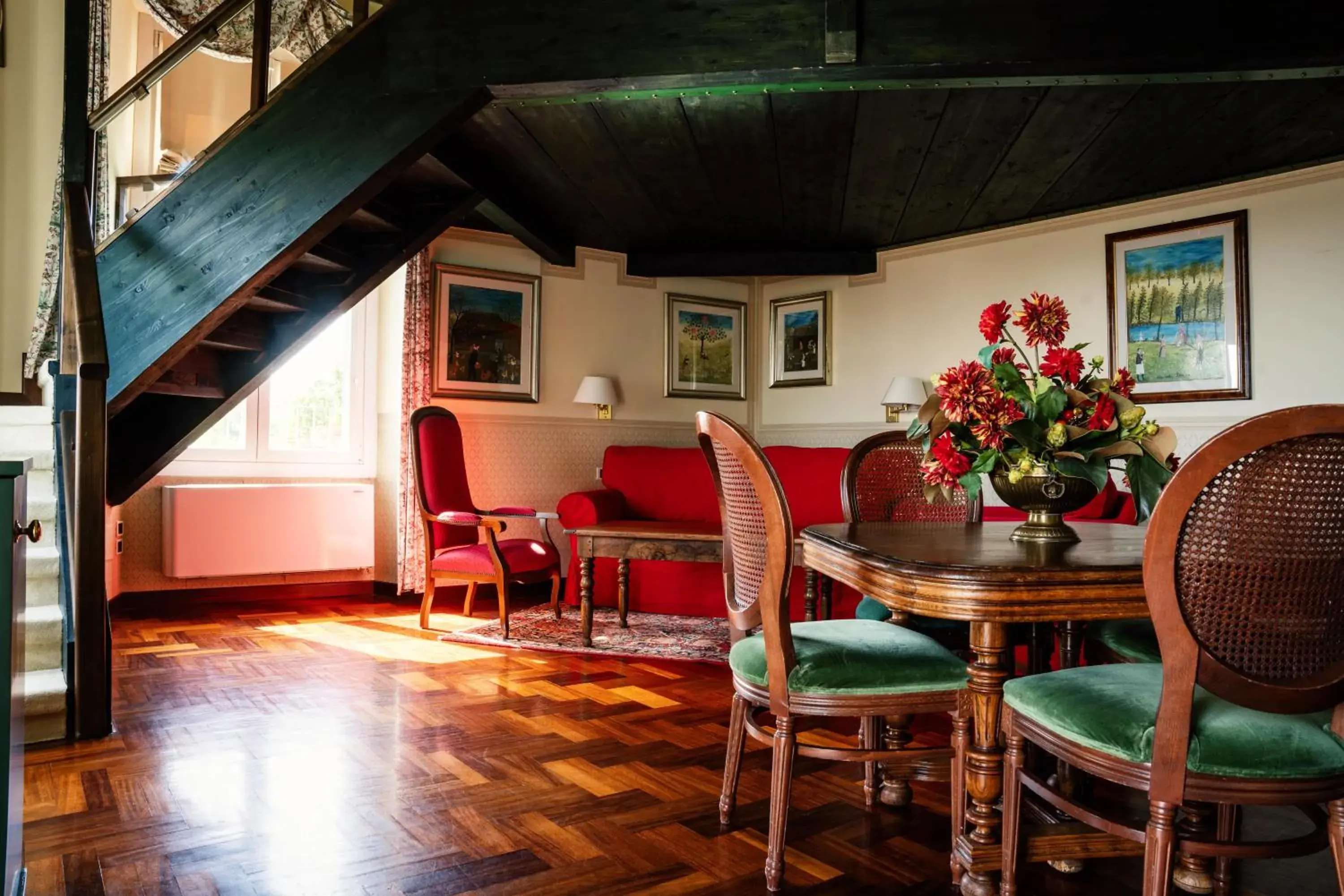 Dining Area in Relais Villa Pomela