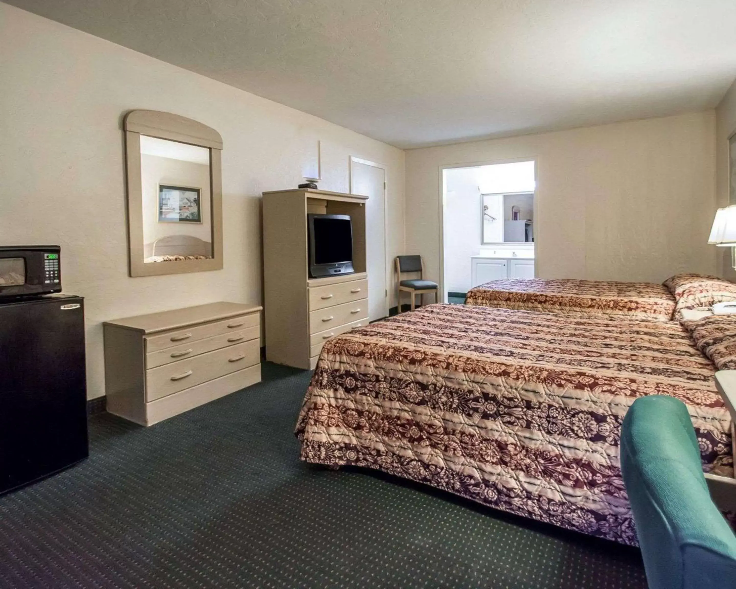 Photo of the whole room, Bed in Rodeway Inn Gainesville - University Area