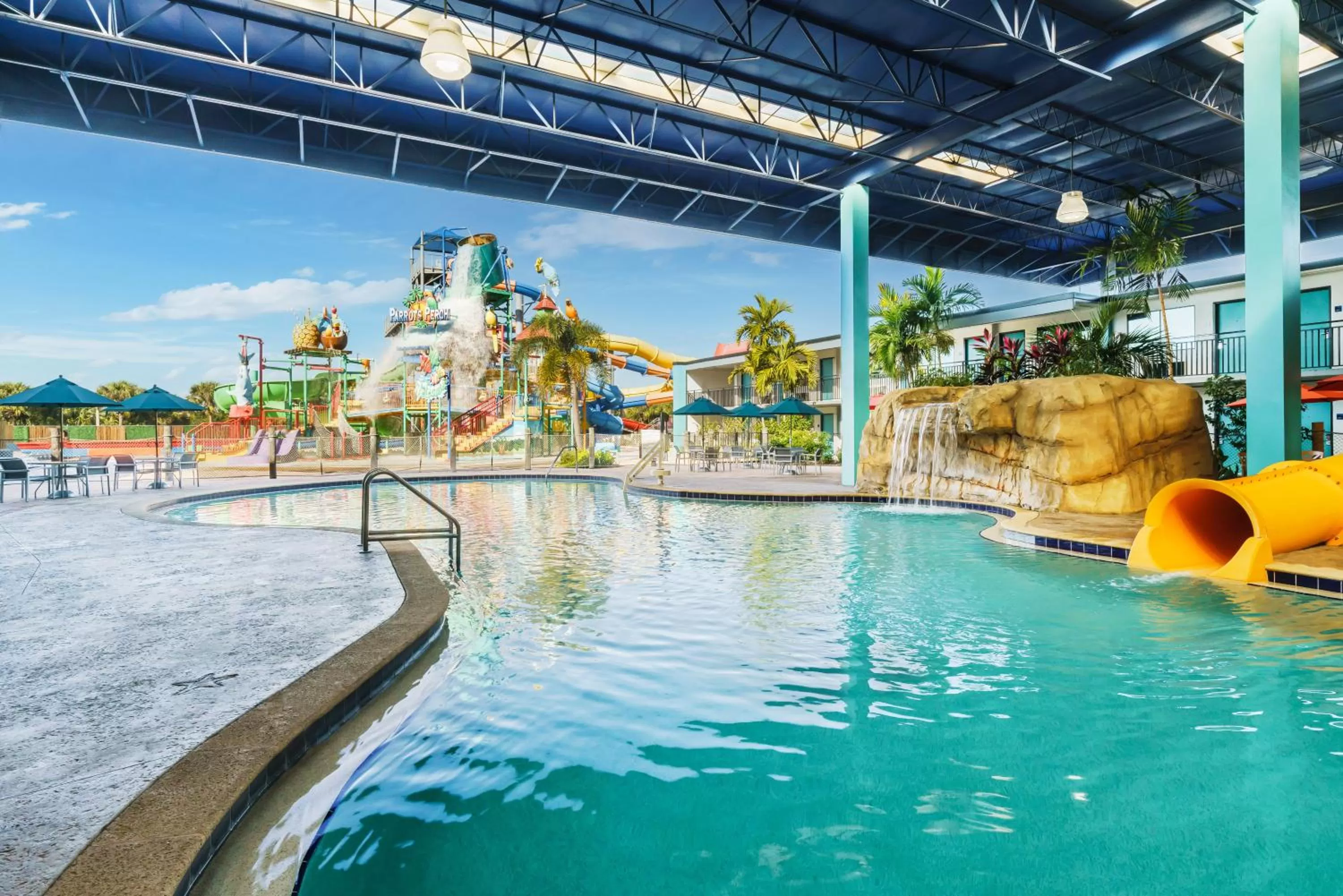 Aqua park in Coco Key Hotel & Water Park Resort