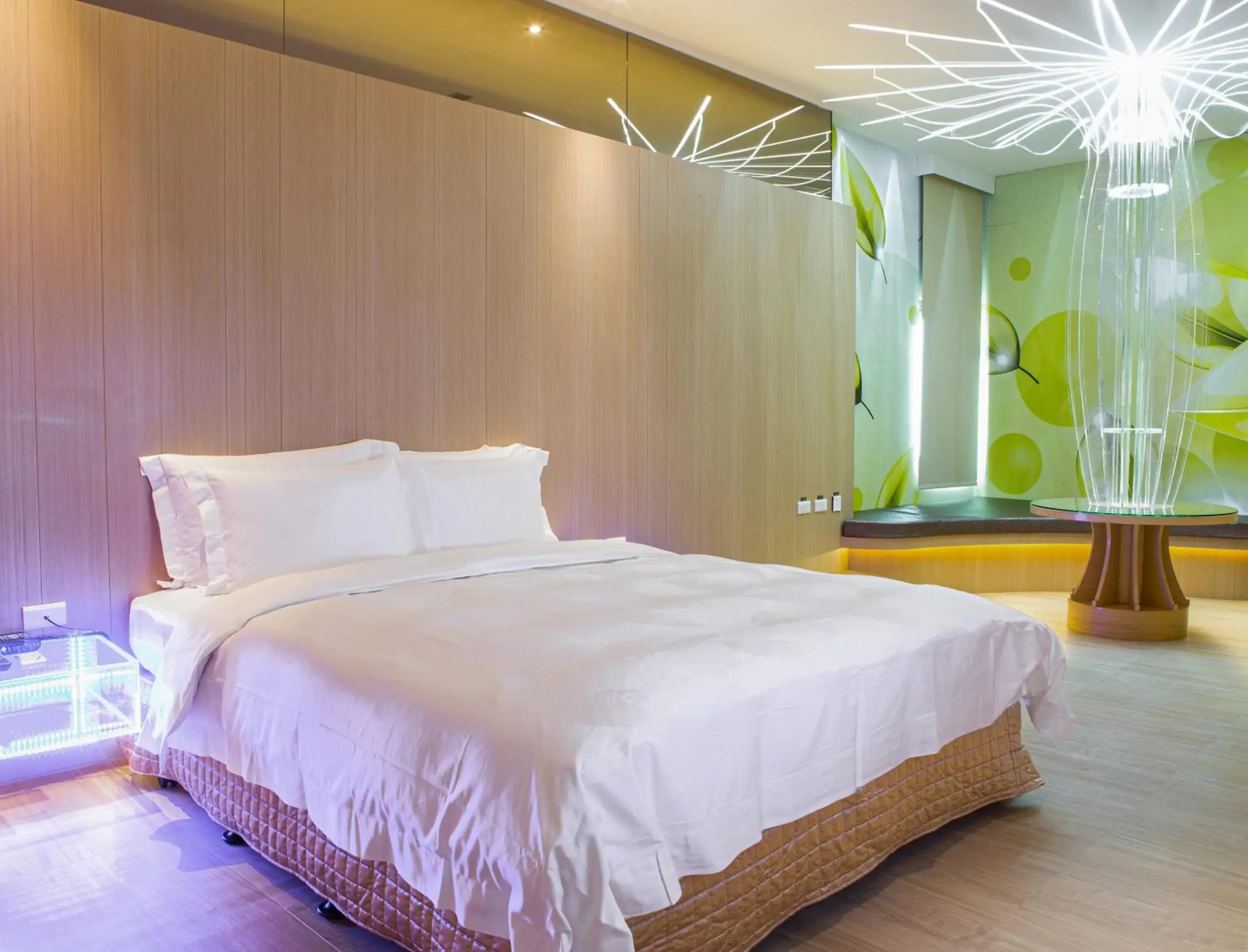 Bed in All-Ur Boutique Motel- Hua-Lian Branch