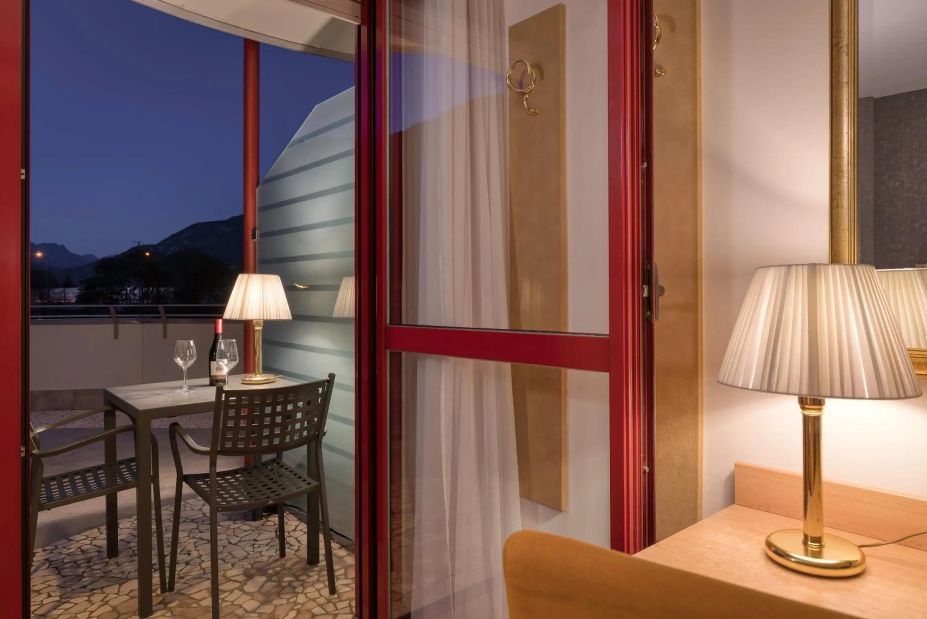 Balcony/Terrace in Hotel Sporting Trento