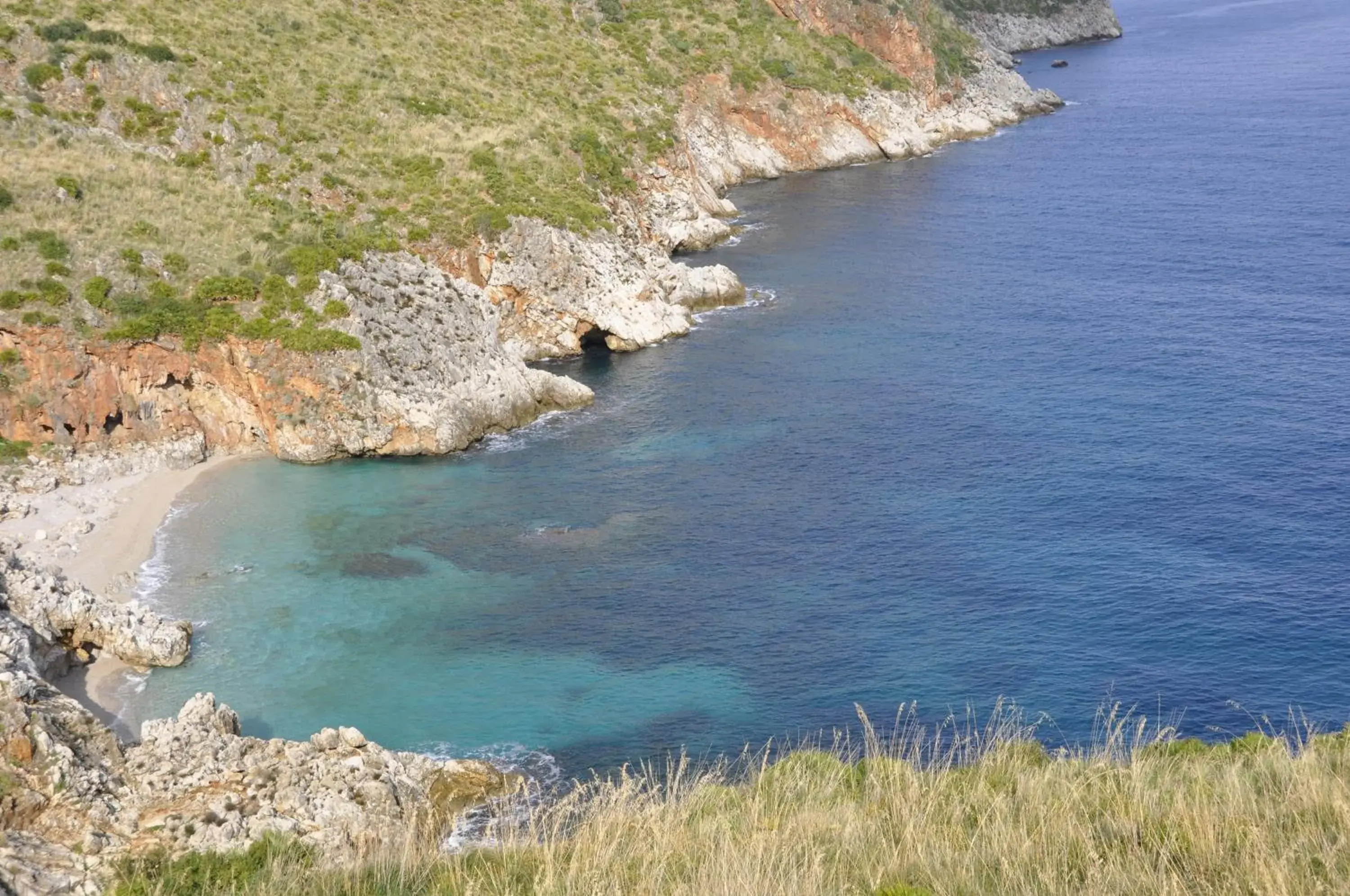 Natural landscape, Bird's-eye View in Baglio Di Scopello