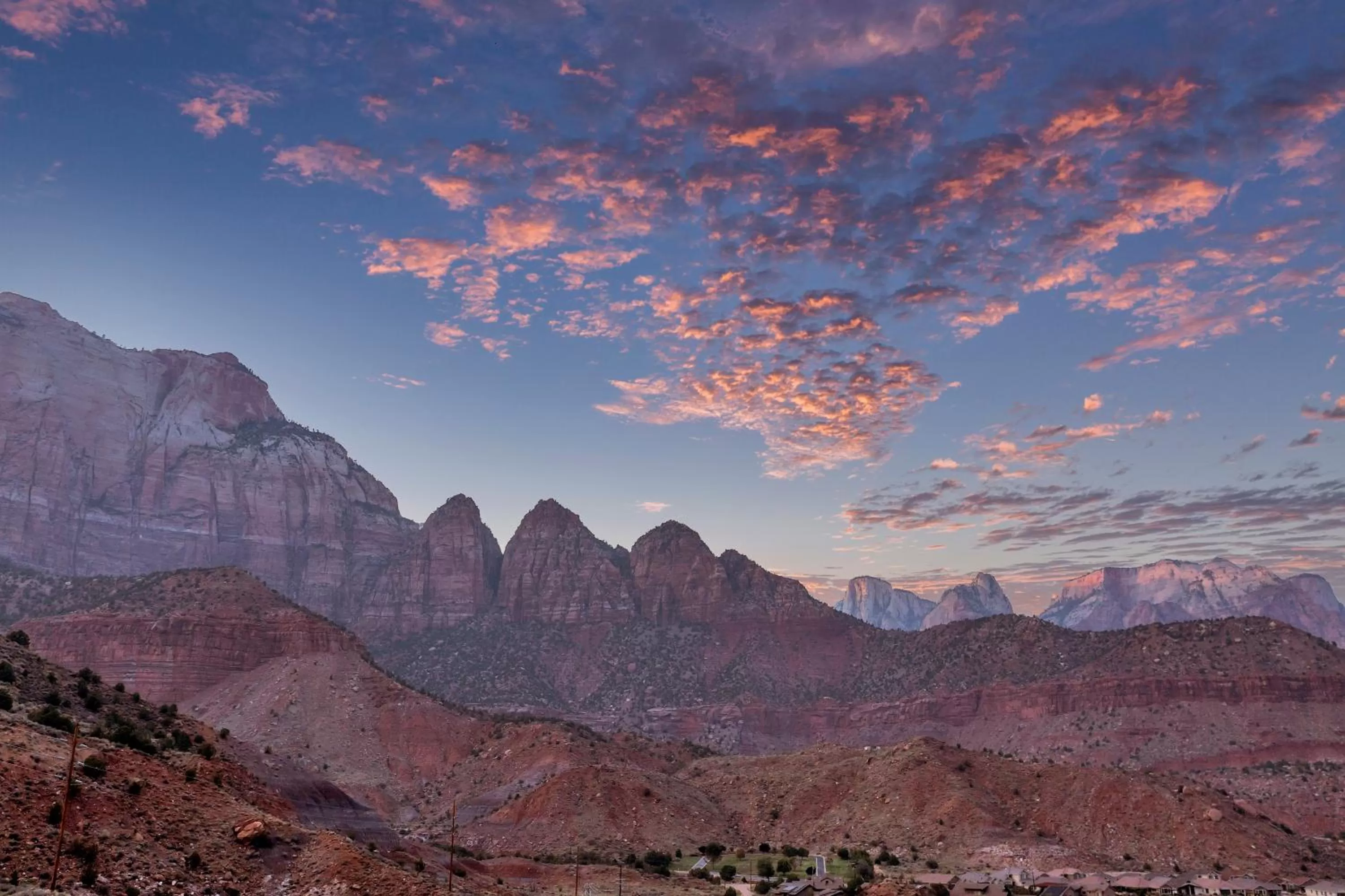 Natural landscape in Red Rock Inn Cottages