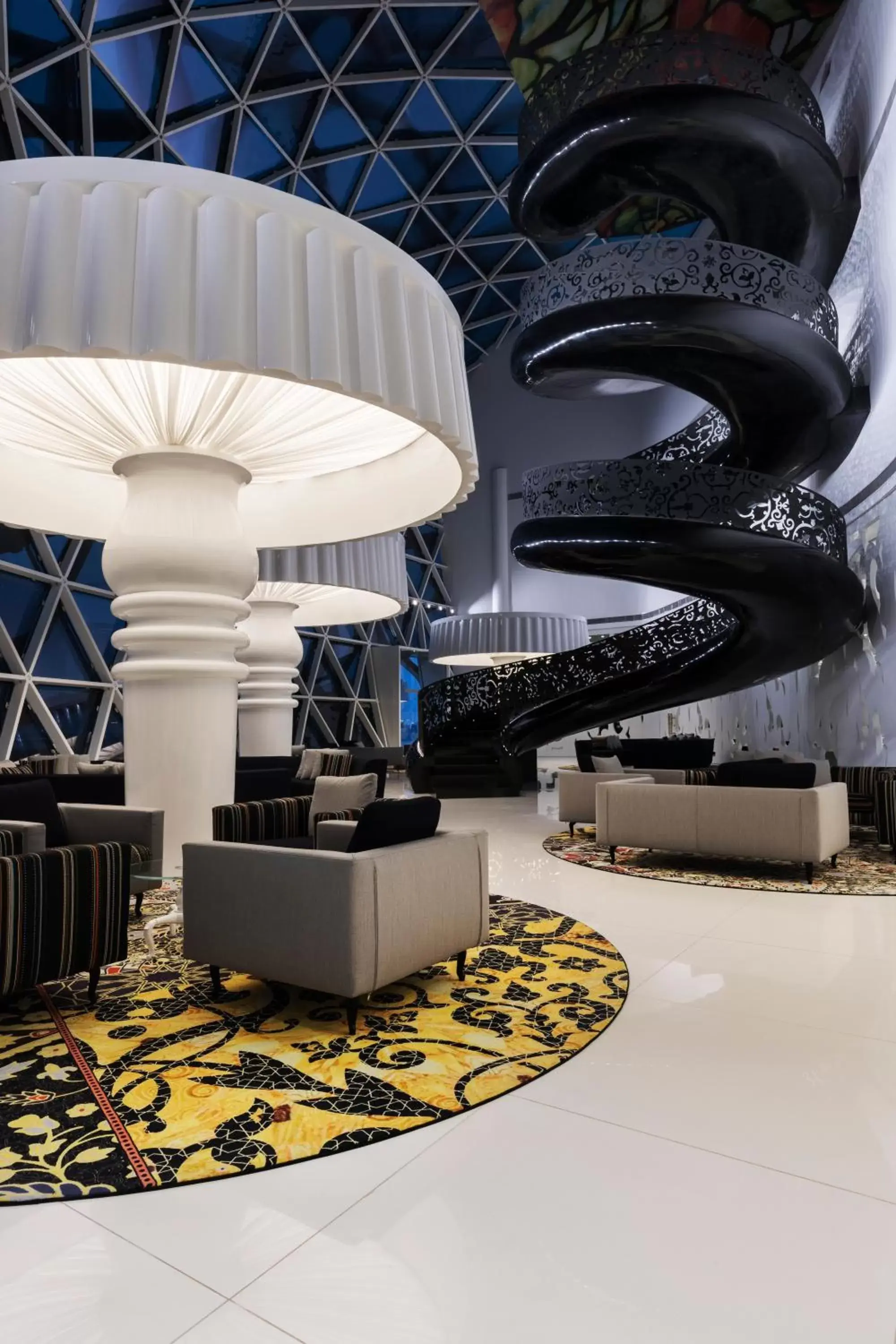 Lobby or reception in Mondrian Doha Lobby or reception in Mondrian Doha