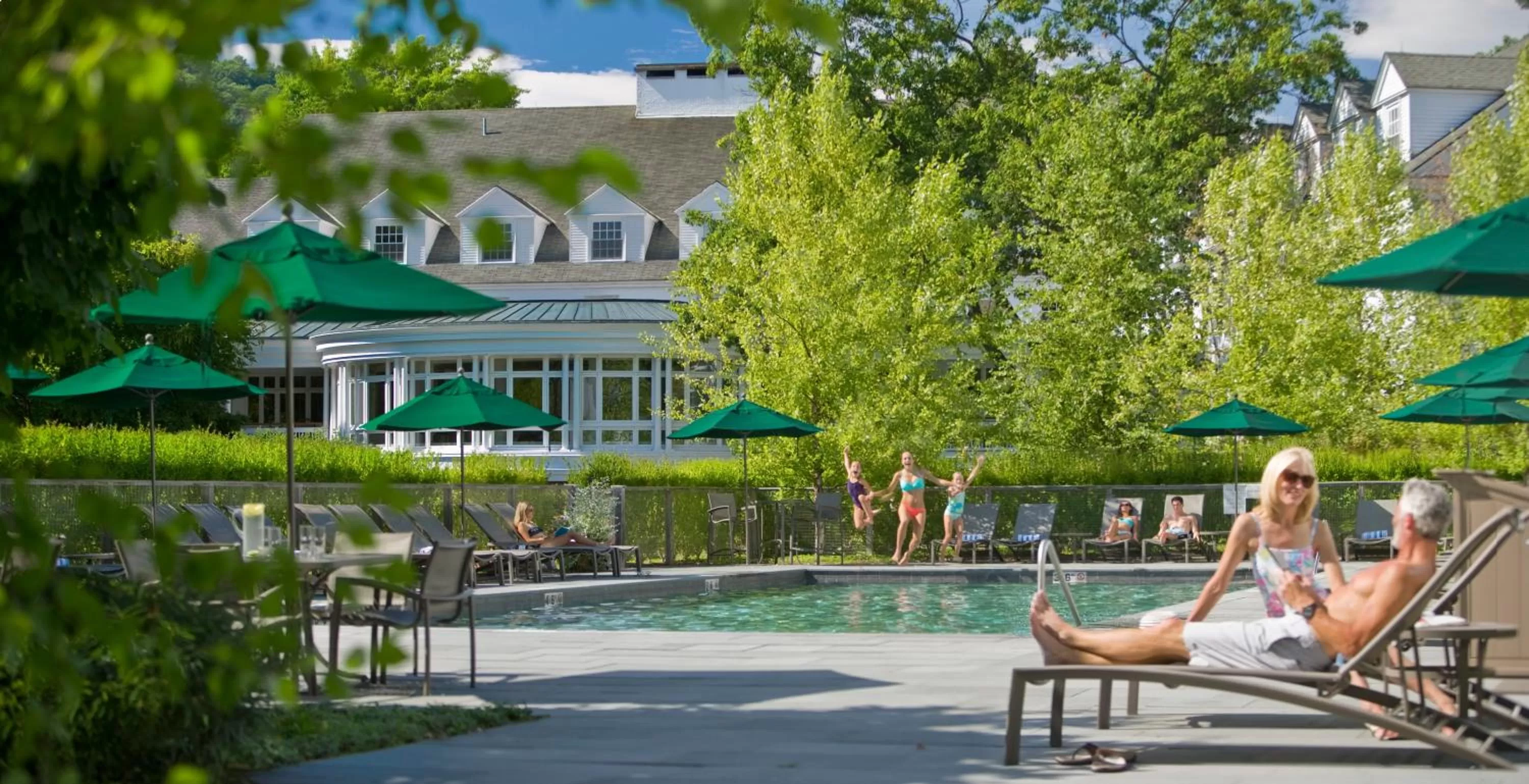 Swimming pool in Woodstock Inn & Resort