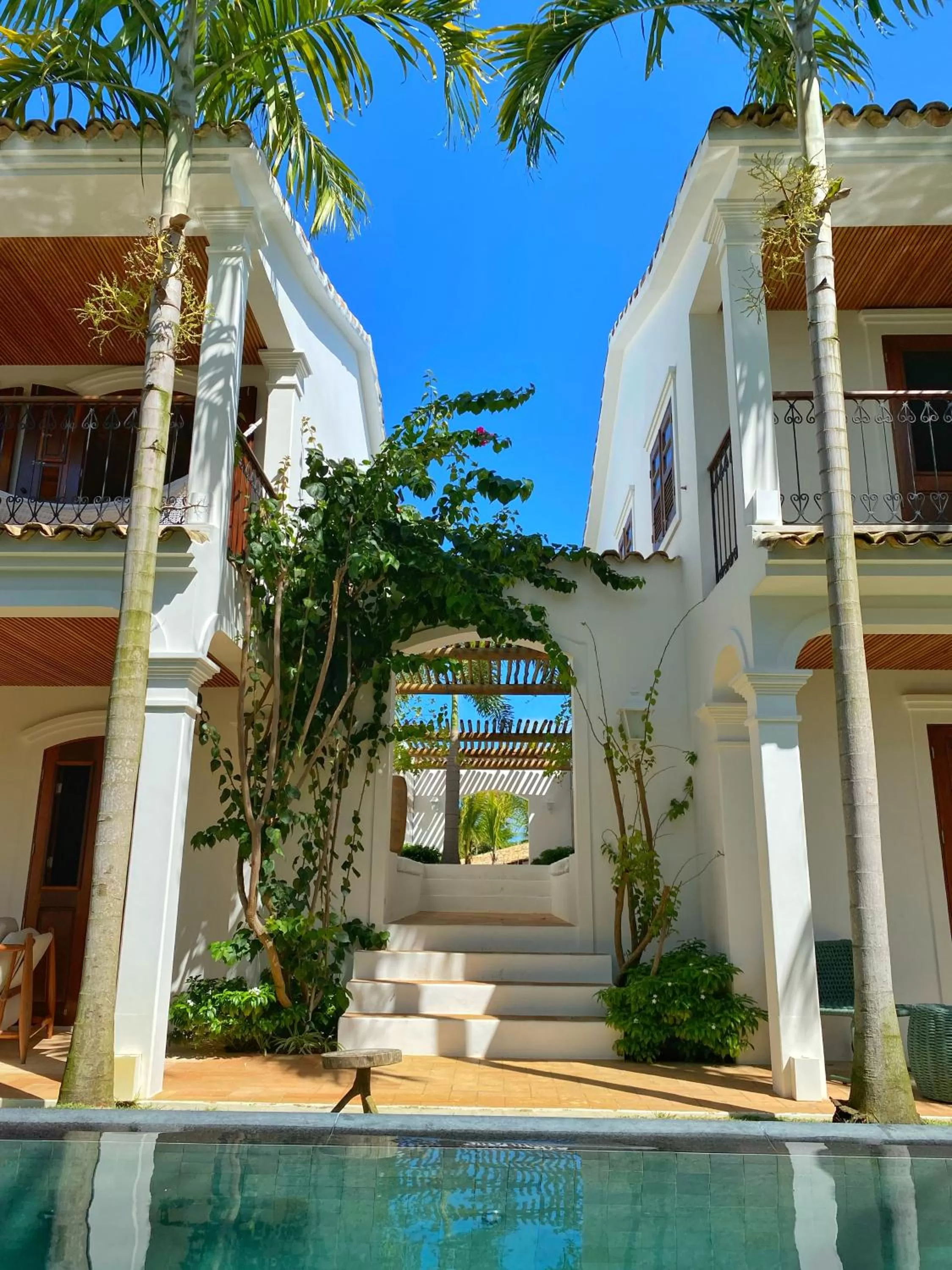 Garden view in Villa Canziani & Donato