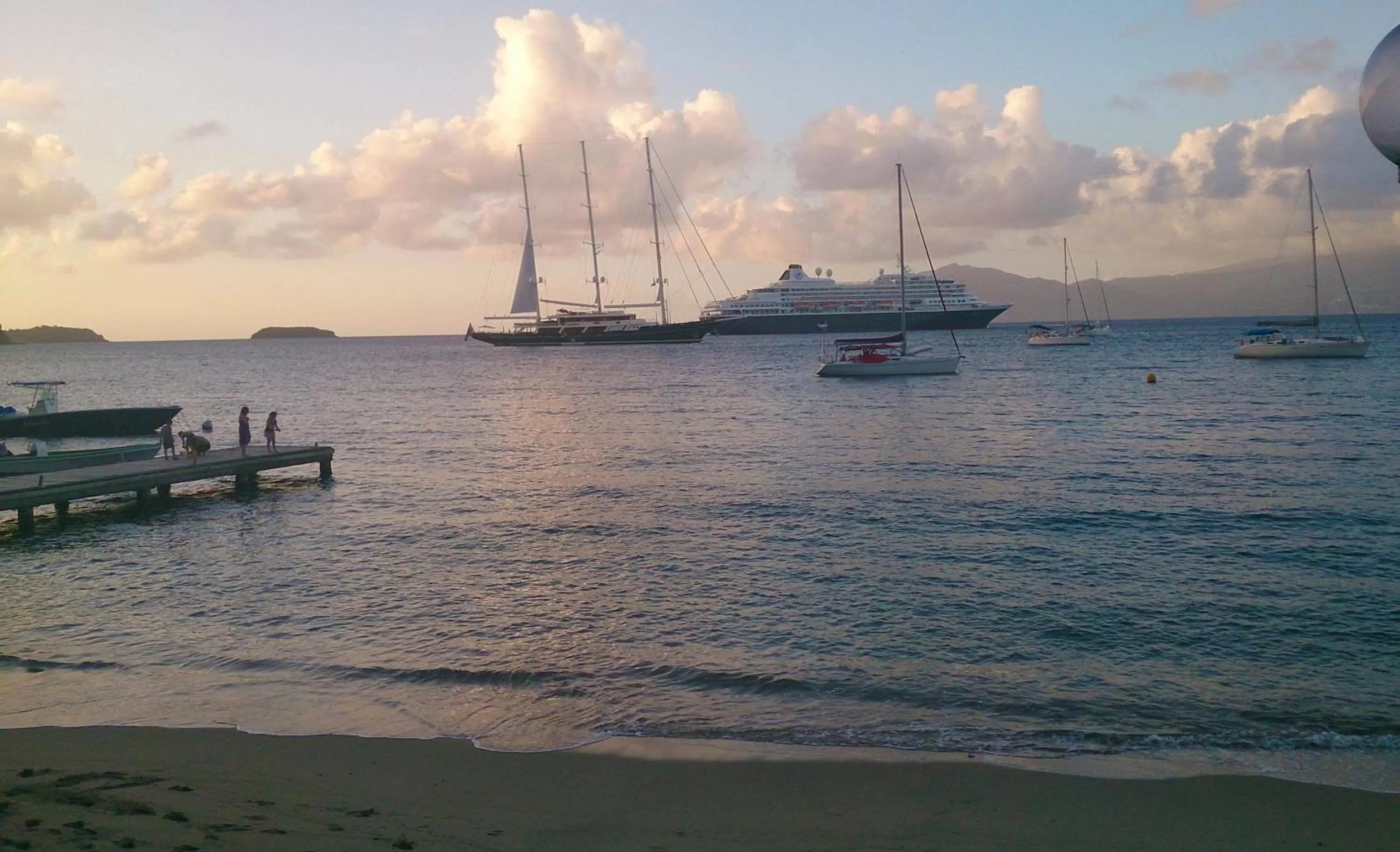 Beach in Hôtel Bois Joli