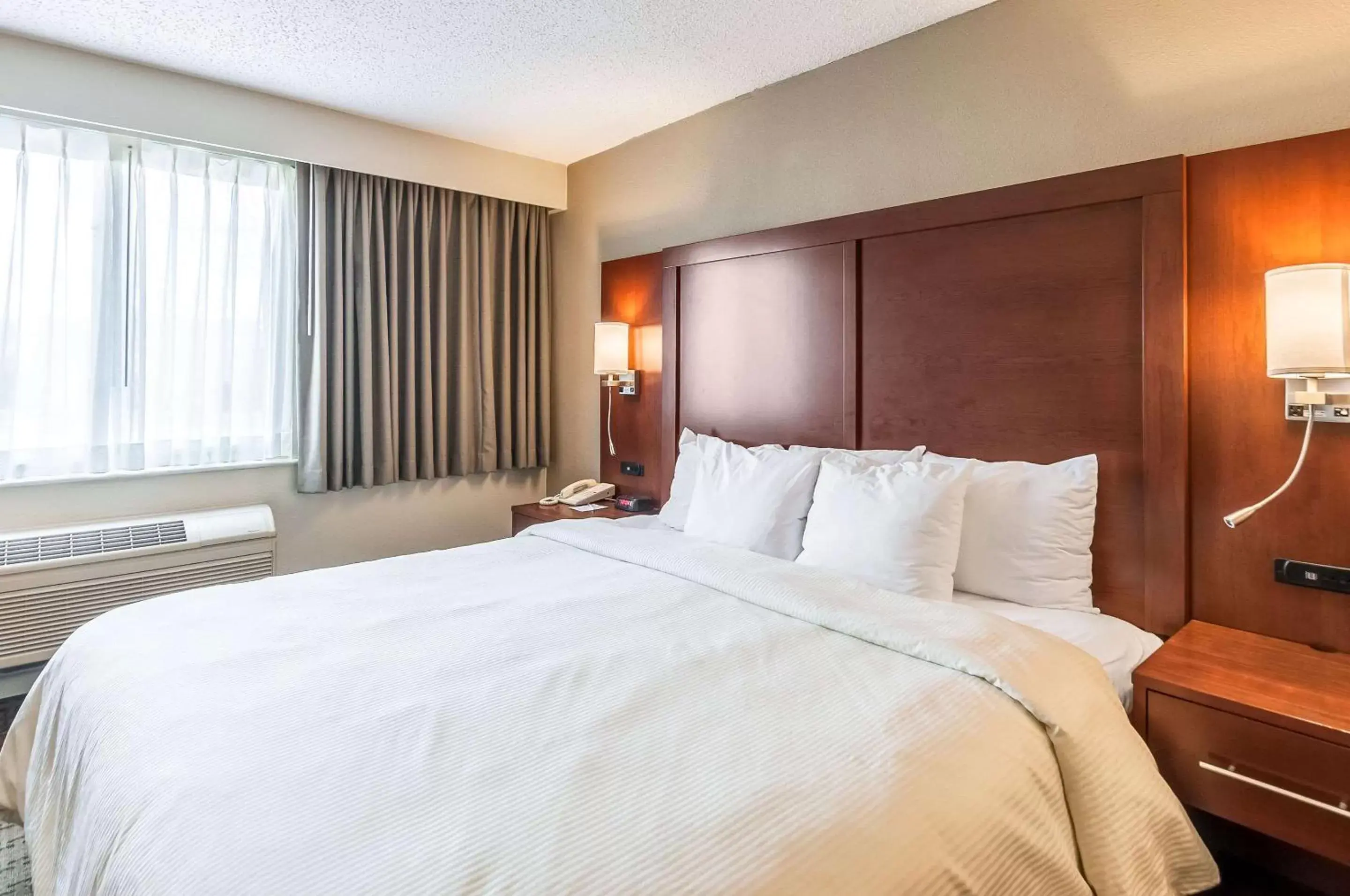 Photo of the whole room, Bed in Clarion Inn Harpers Ferry-Charles Town