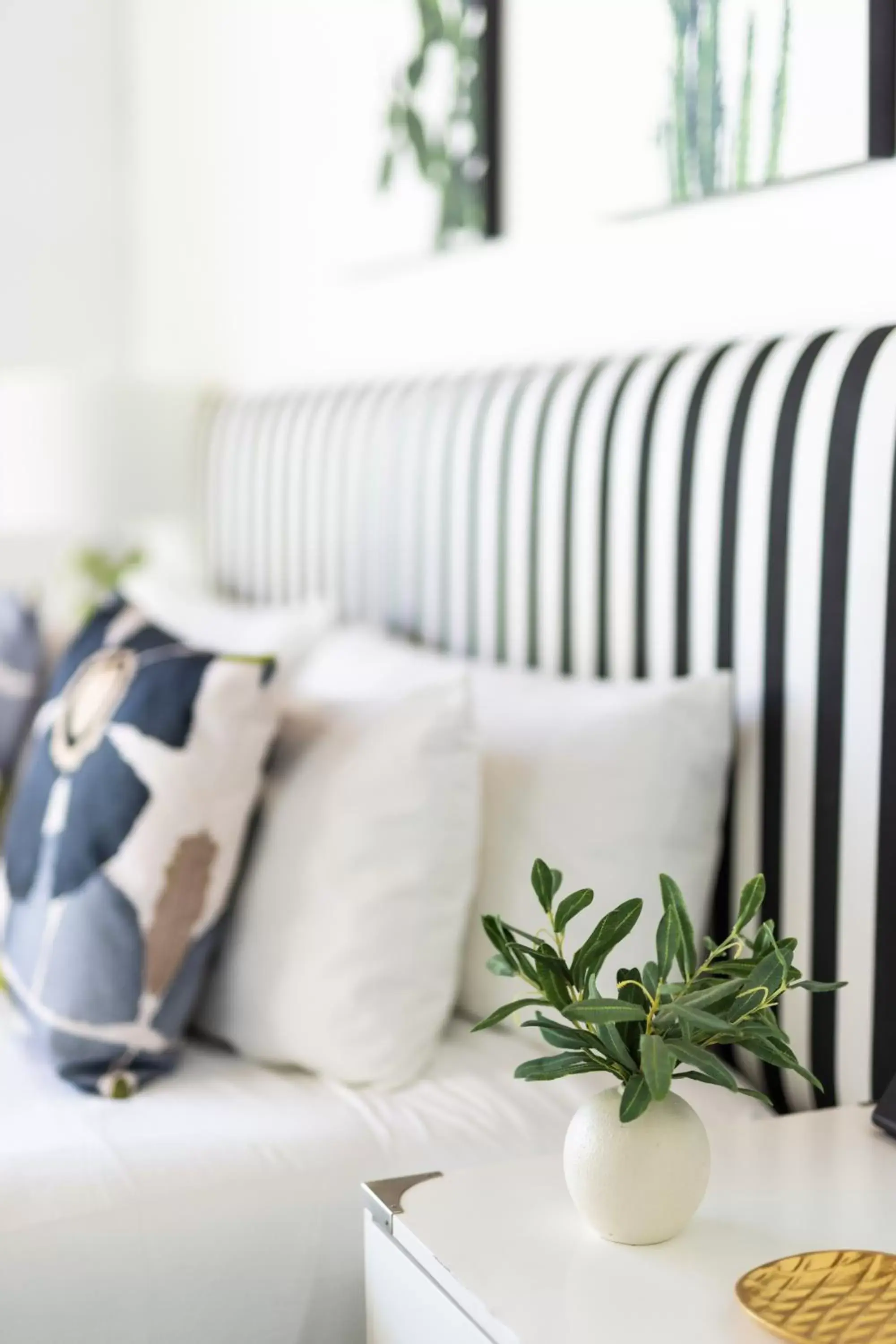 Bed in The Three Fifty Hotel Bed in The Three Fifty Hotel