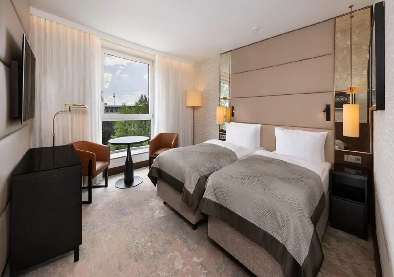 Bedroom, Bed in InterContinental Berlin by IHG