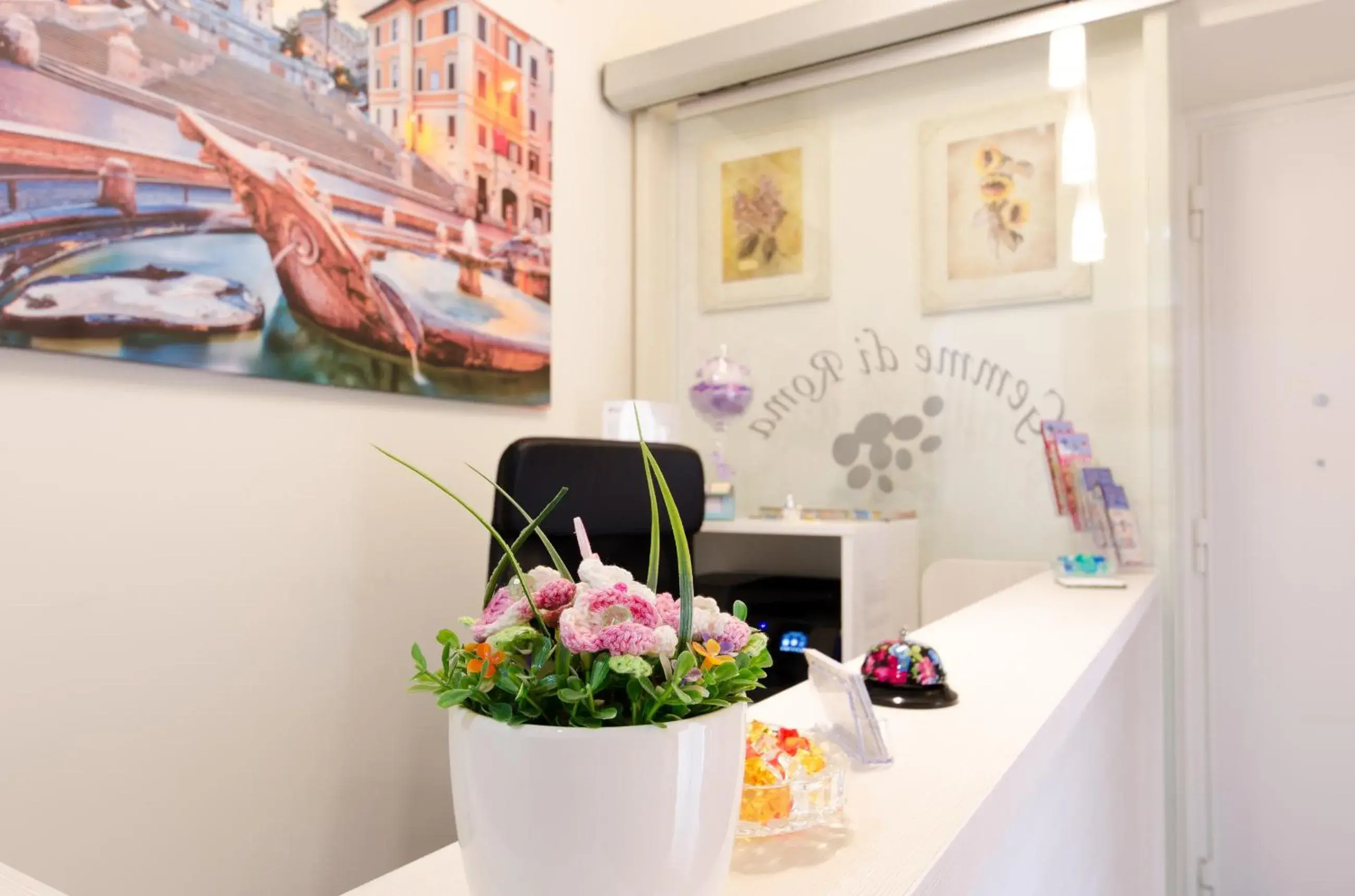 Lobby or reception in Gemme Di Roma Accomodation Lobby or reception in Gemme Di Roma Accomodation