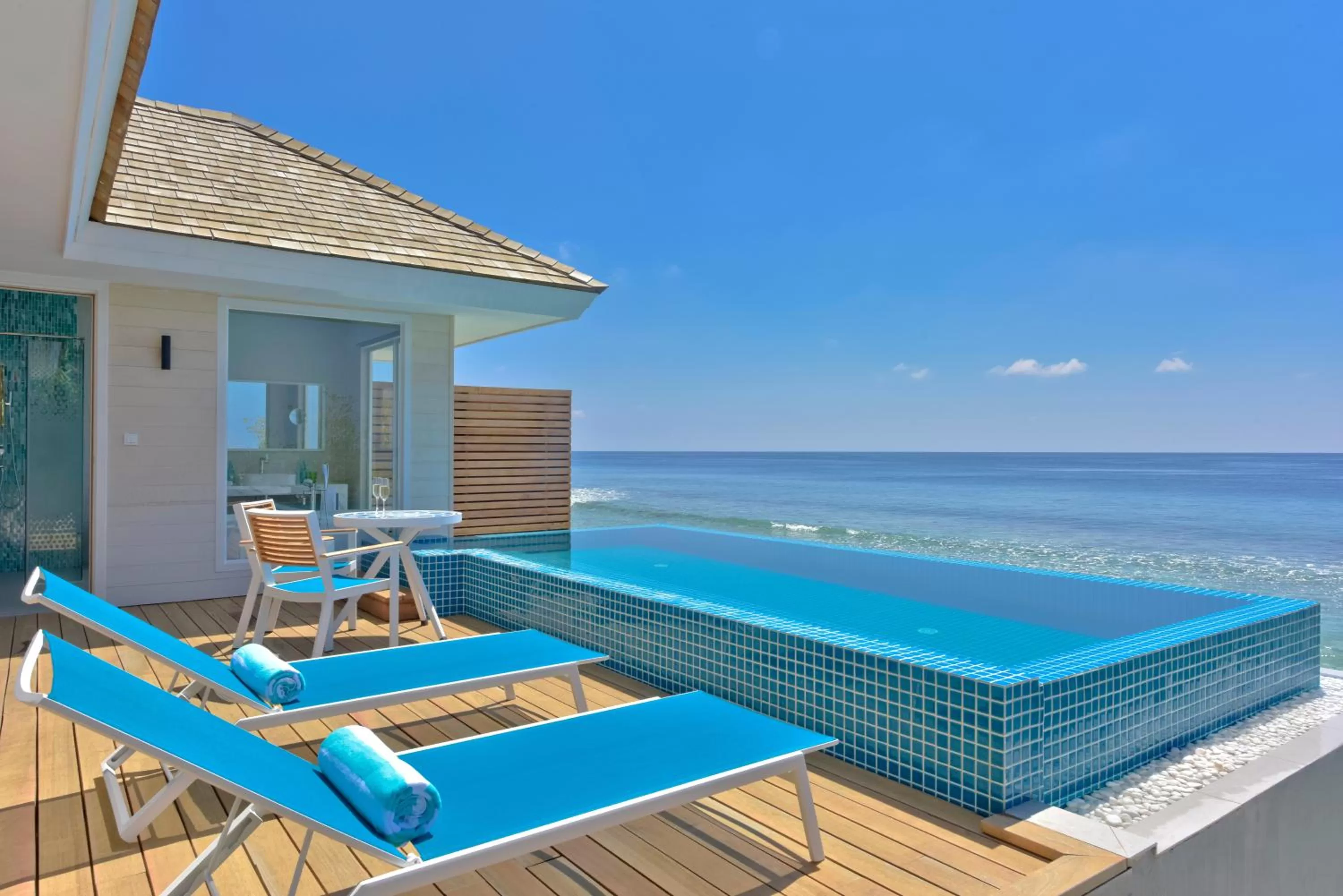 Pool view in Kandima Maldives
