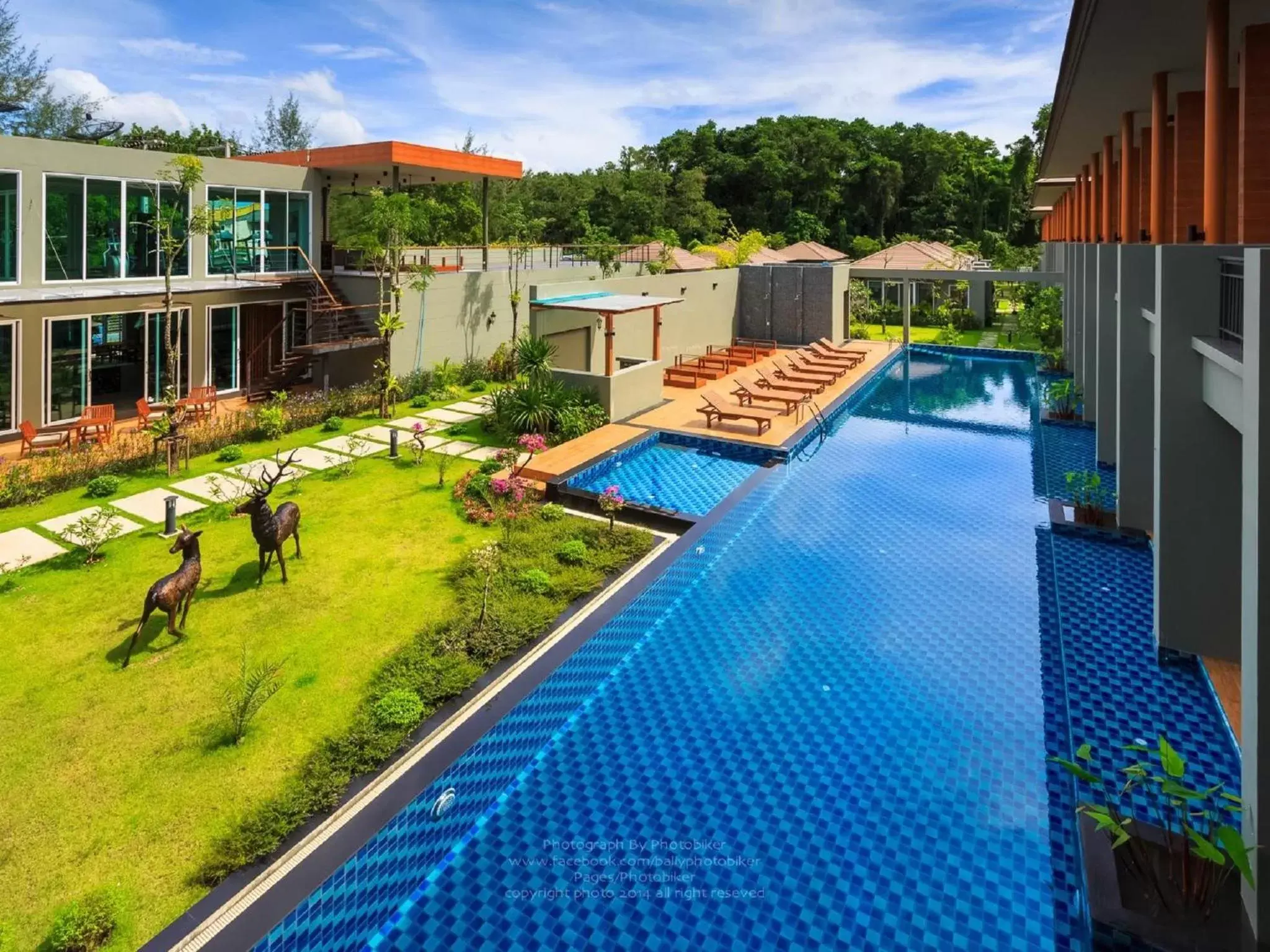 Facade/entrance, Pool View in Khaolak Forest Resort