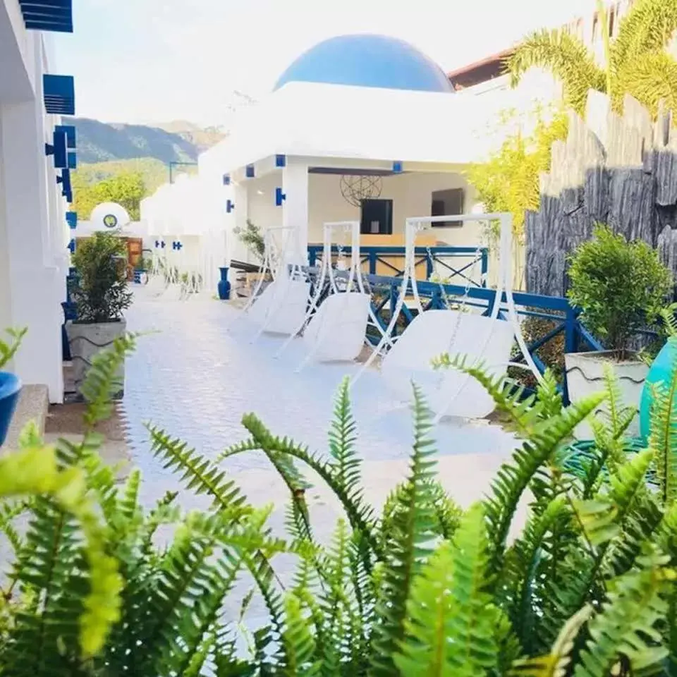 Lobby or reception in Ruhe Suites Coron Lobby or reception in Ruhe Suites Coron