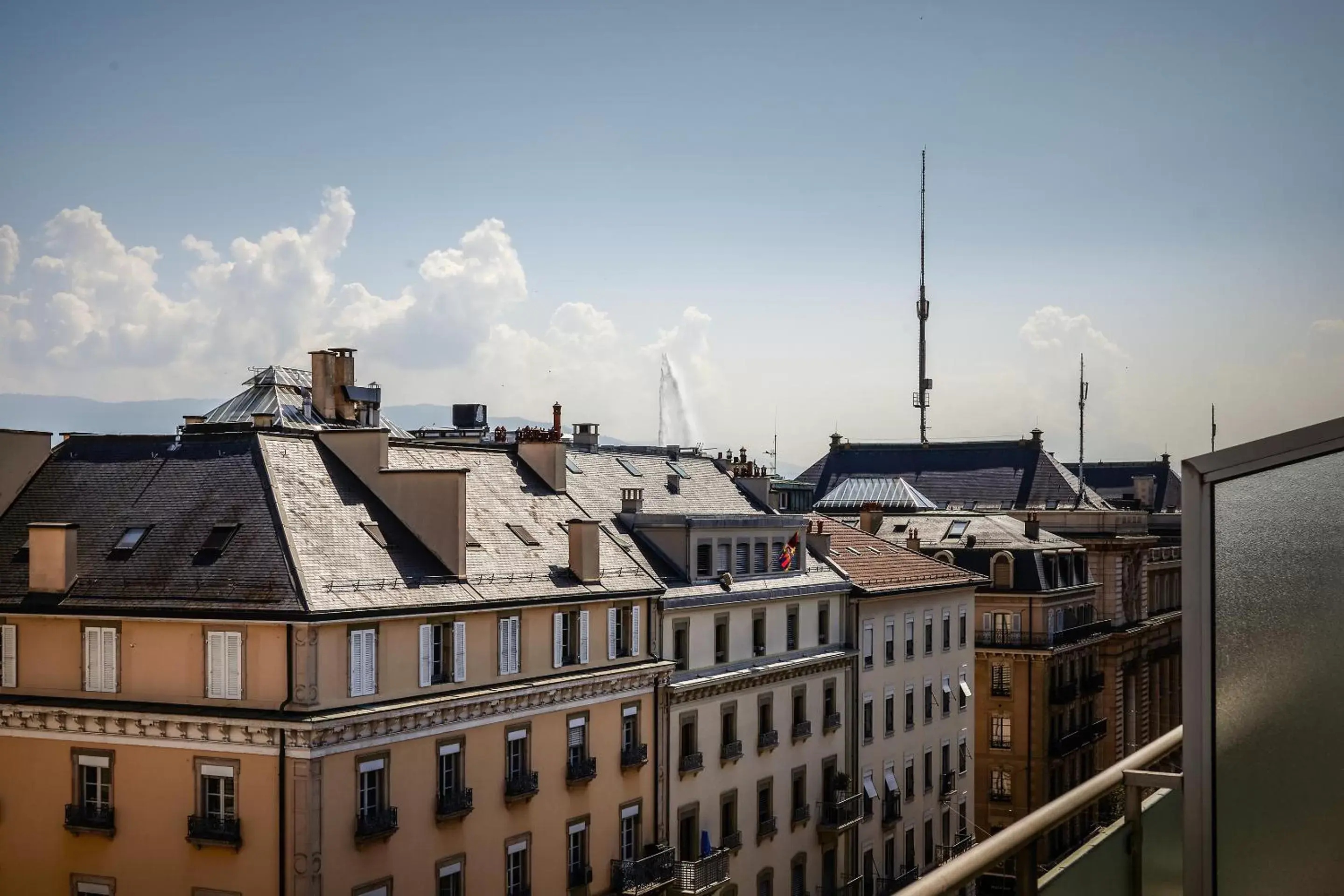 Balcony/Terrace in Hotel Suisse