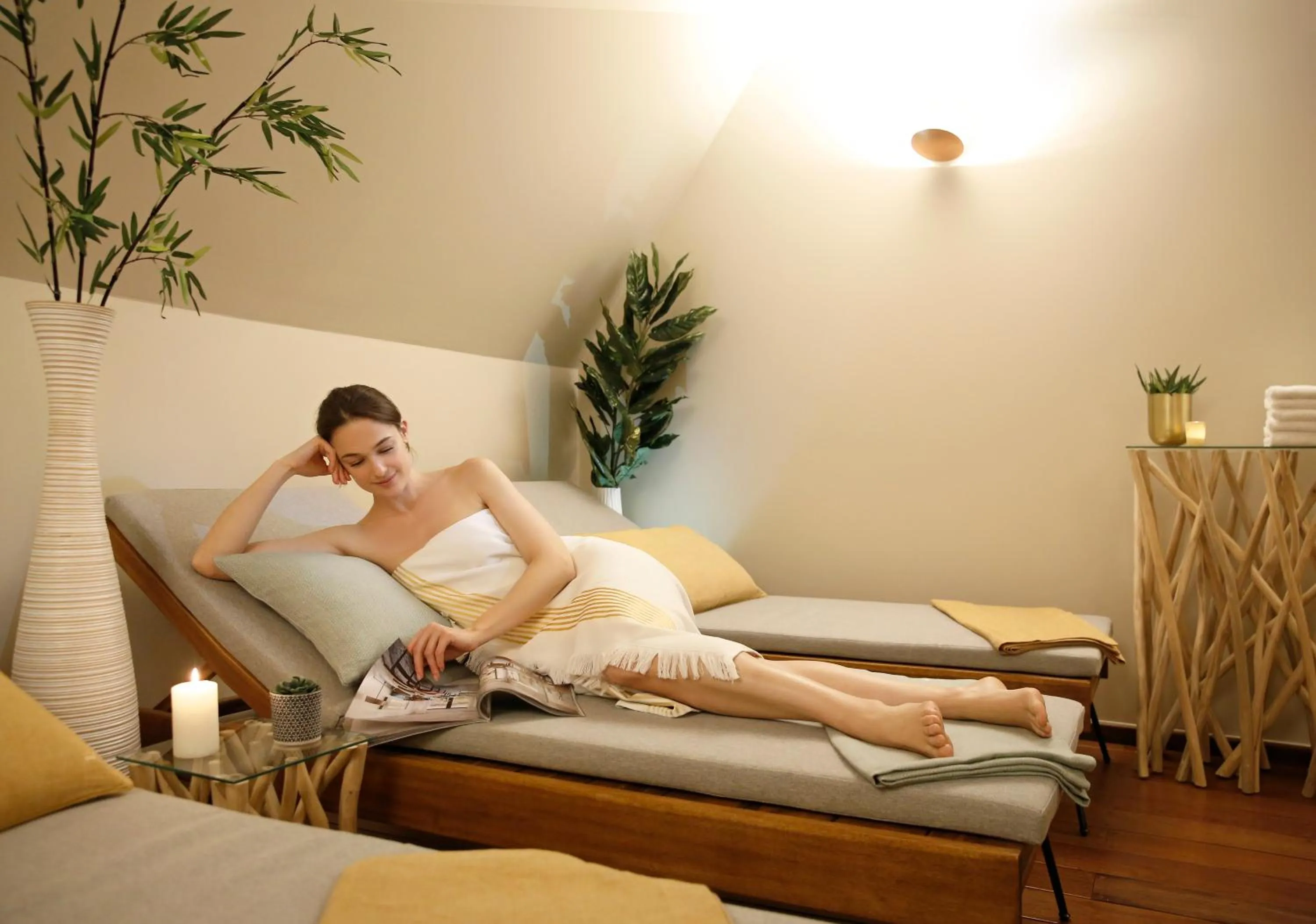 Spa and wellness centre/facilities in Negrecoste Hôtel & Spa