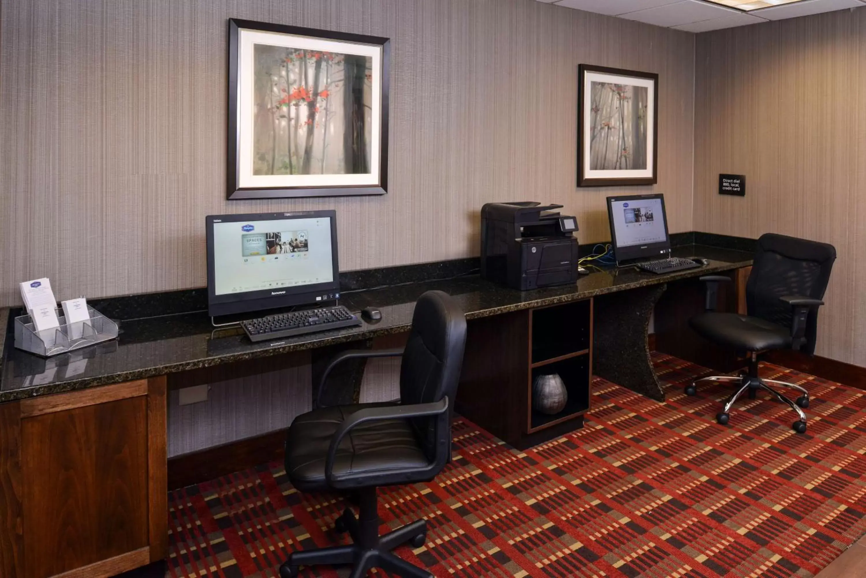 Business facilities, Business Area/Conference Room in Hampton Inn Chicago-Carol Stream