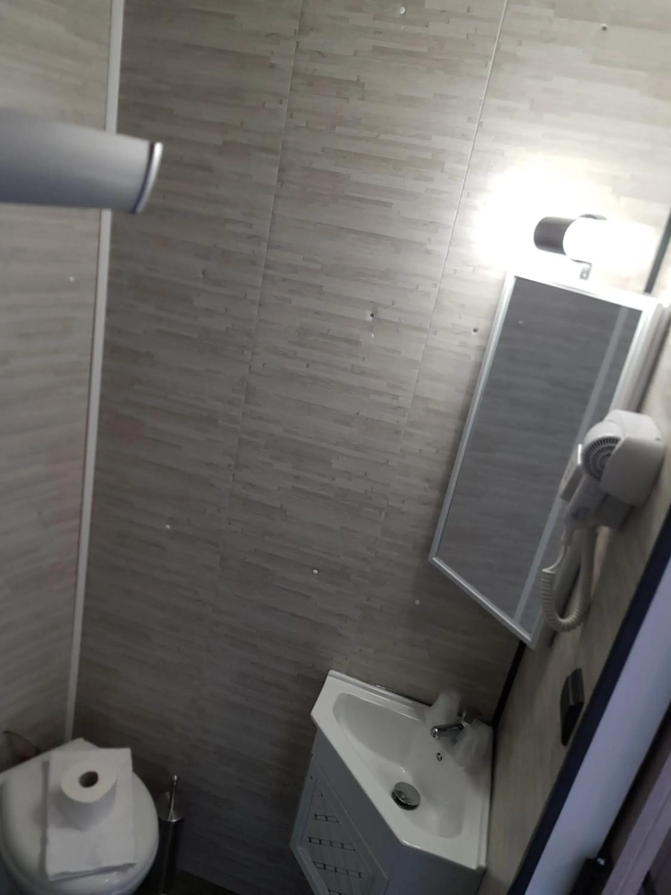 Toilet, Bathroom in hotel de la gare