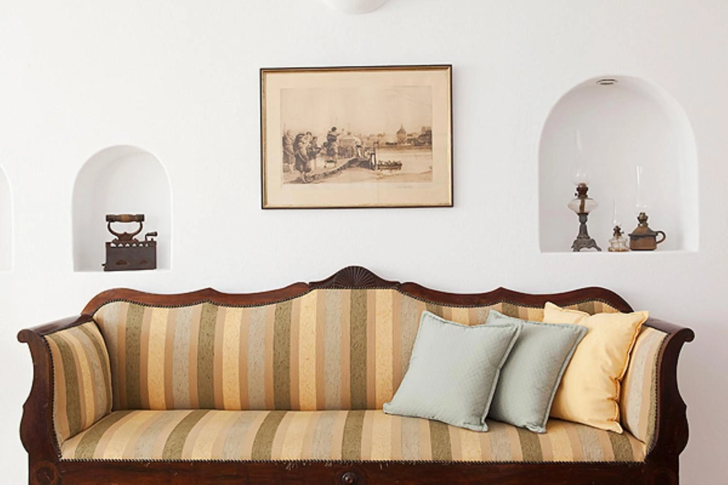 Seating area in Aria Suites & Villas