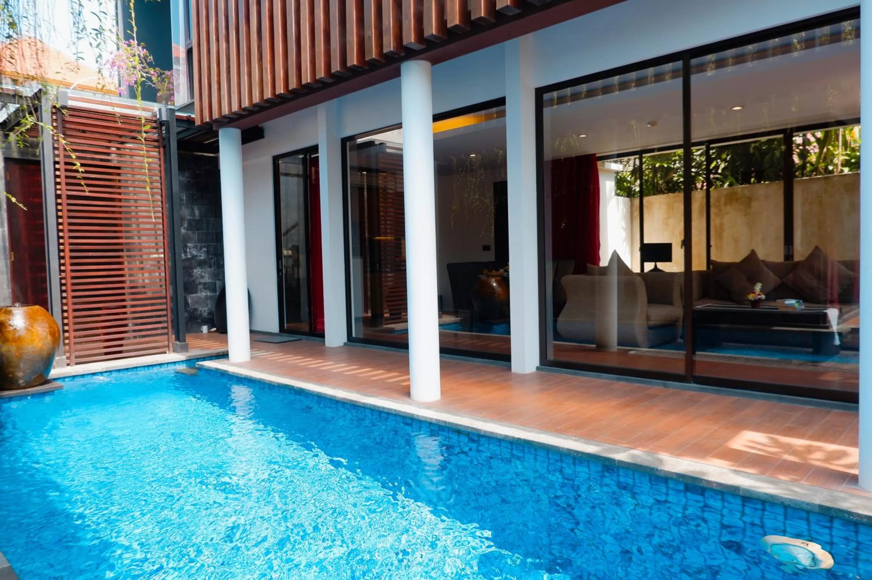 Pool view in Puri Hiromi Boutique Residence