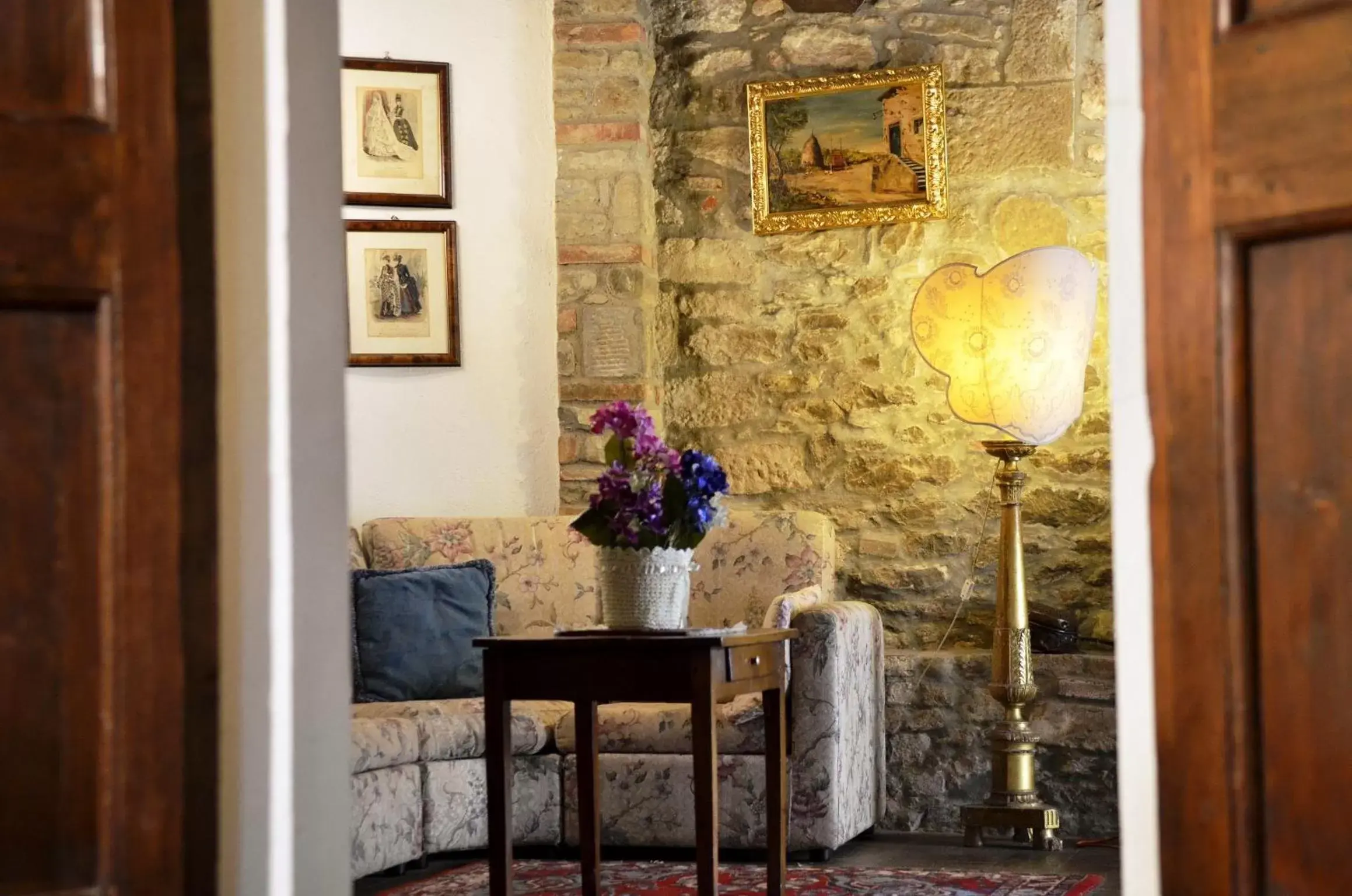 Seating area, Dining Area in Residence Il Casale