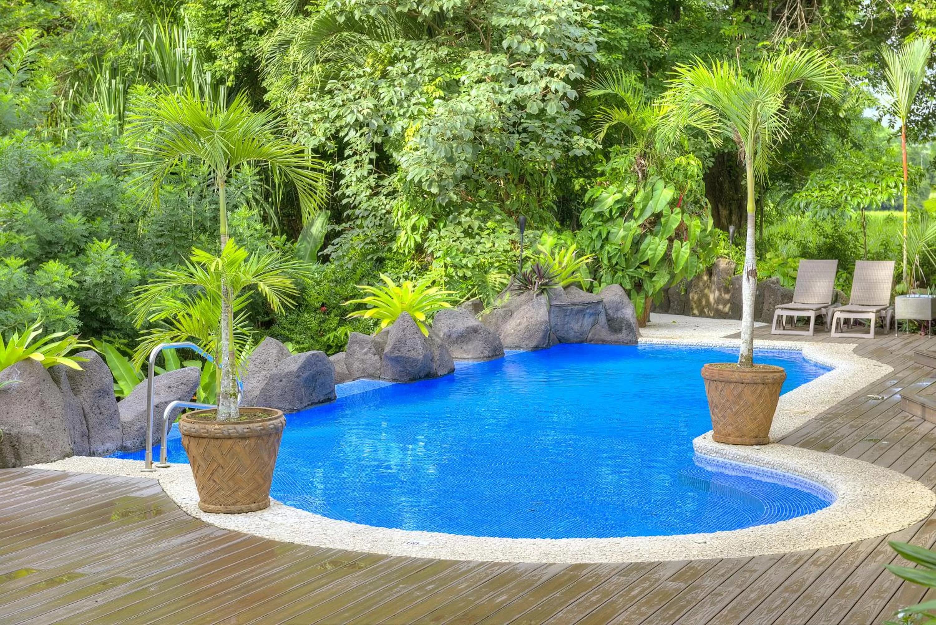 Garden in Pumilio Mountain & Ocean Hotel