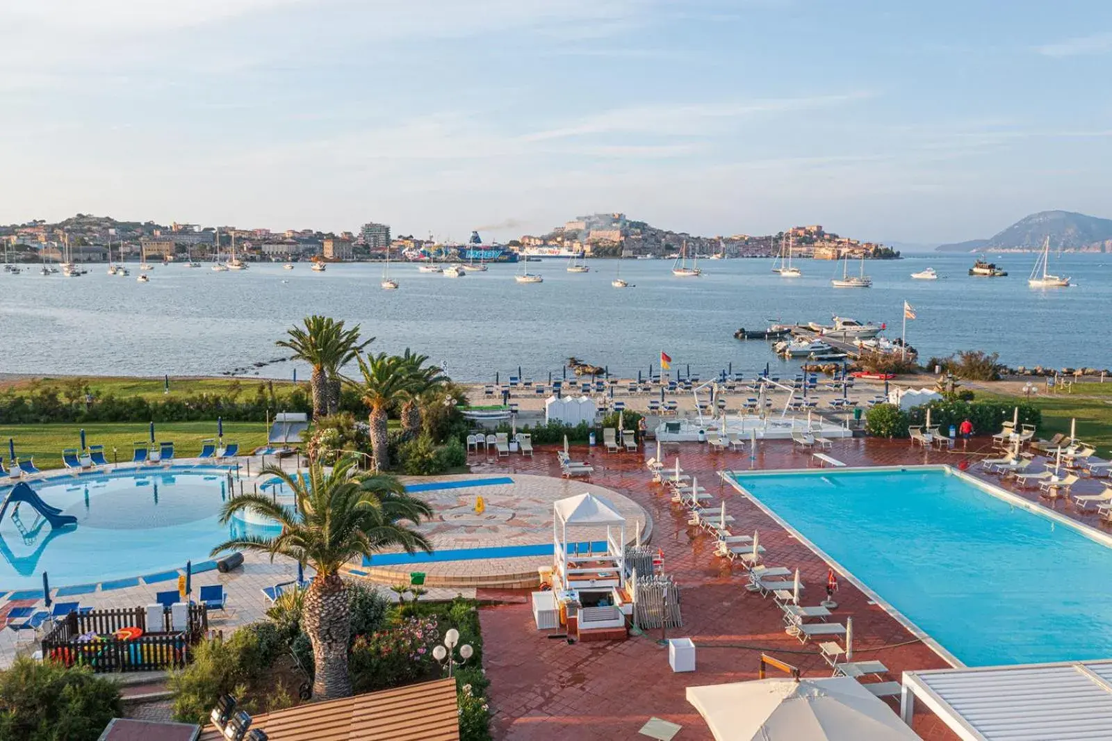 Bird's eye view, Pool View in Hotel Airone isola d'Elba