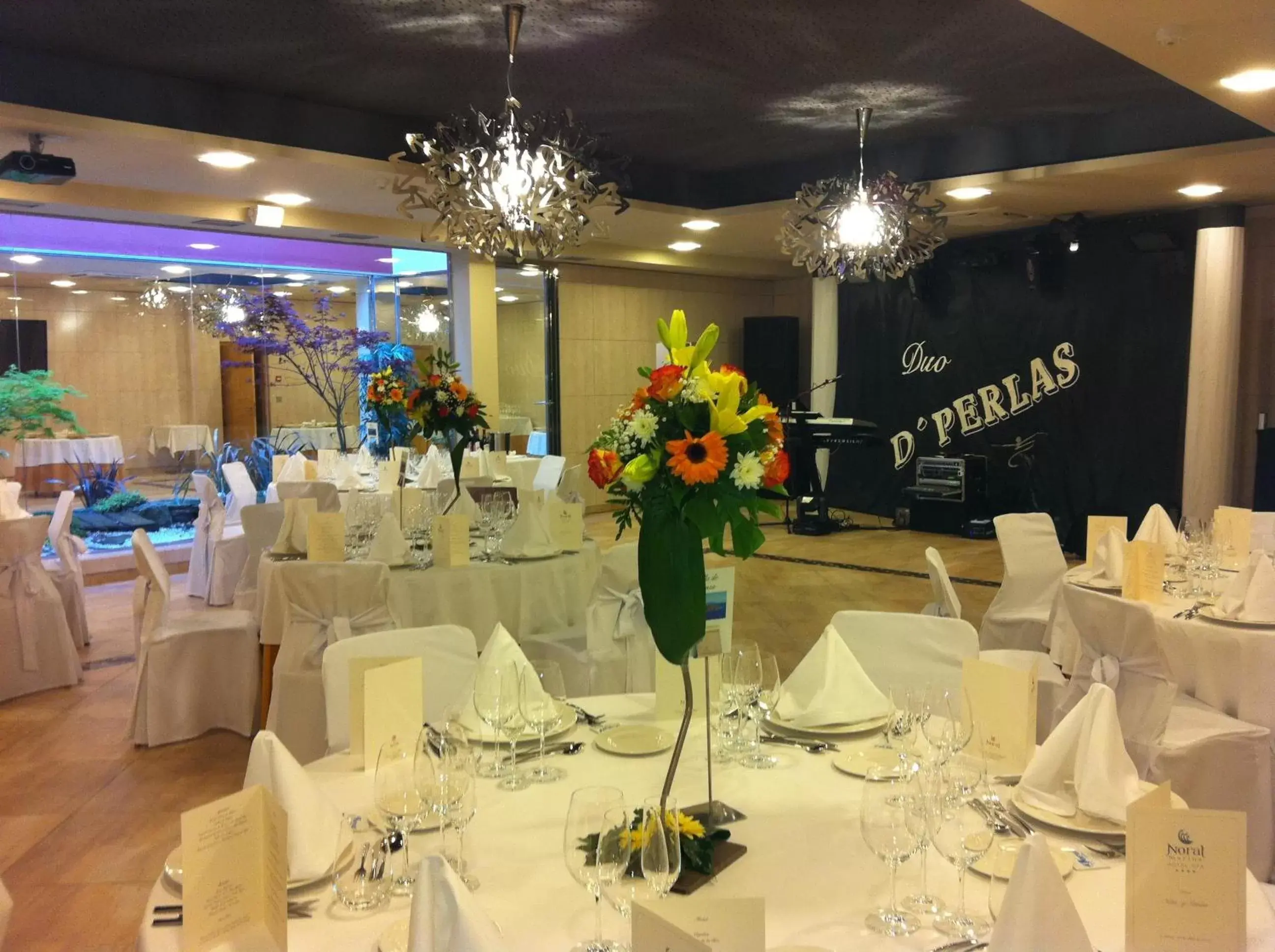 Decorative detail, Banquet Facilities in Hotel Norat Marina & Spa 4* Superior