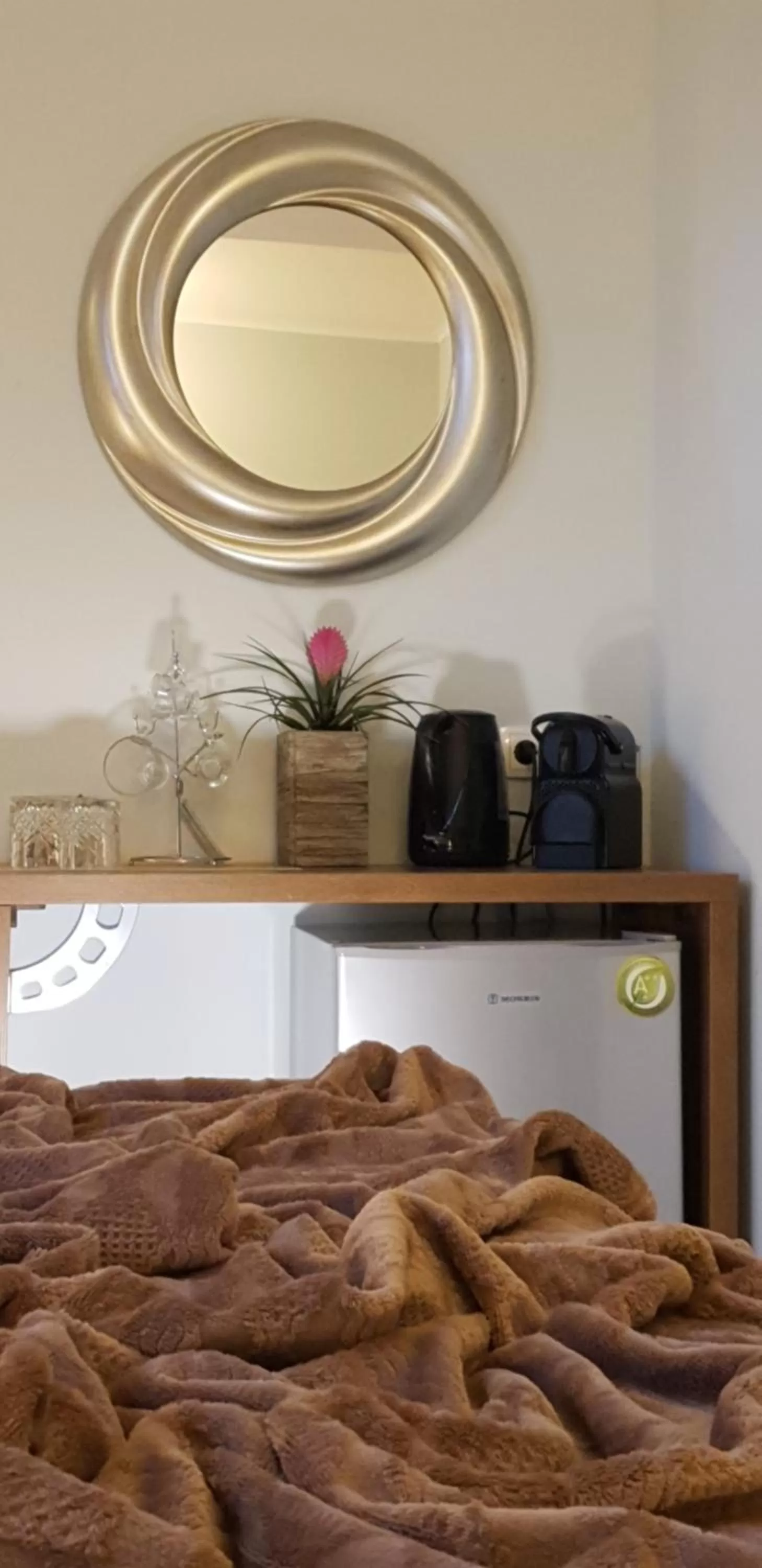 Bed in Dome Rooms Downtown