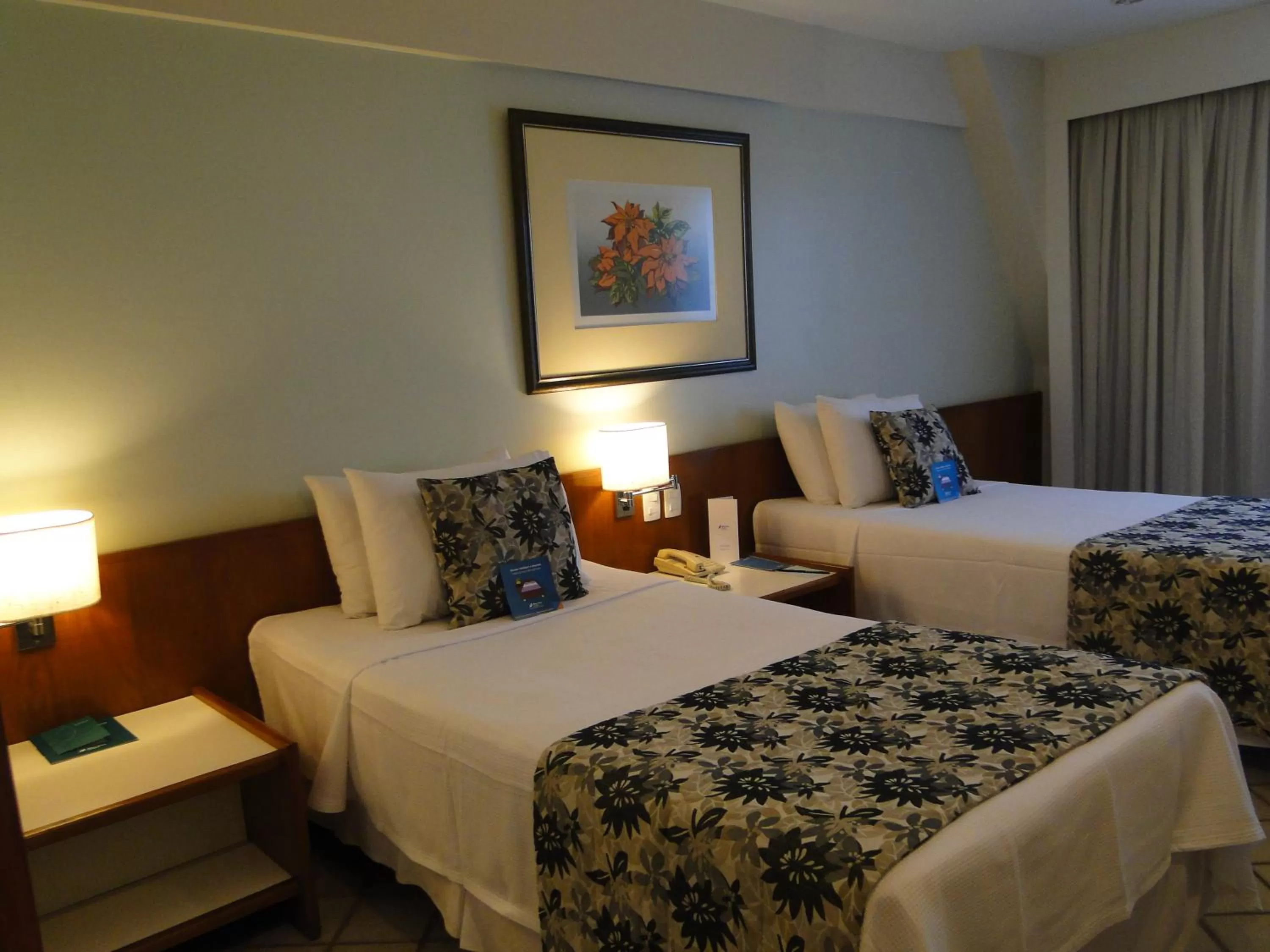 Bed in Blue Tree Towers Rio Poty