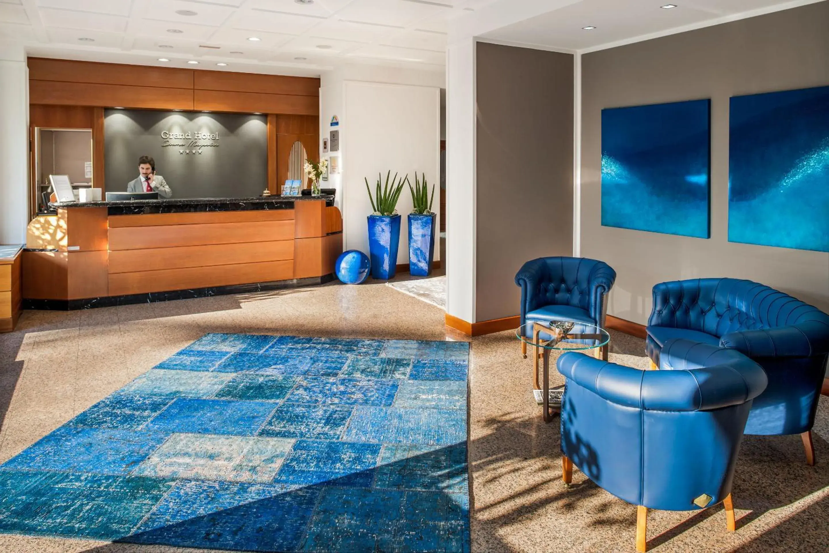 Lobby or reception, Lobby/Reception in Grand Hotel Diana Majestic