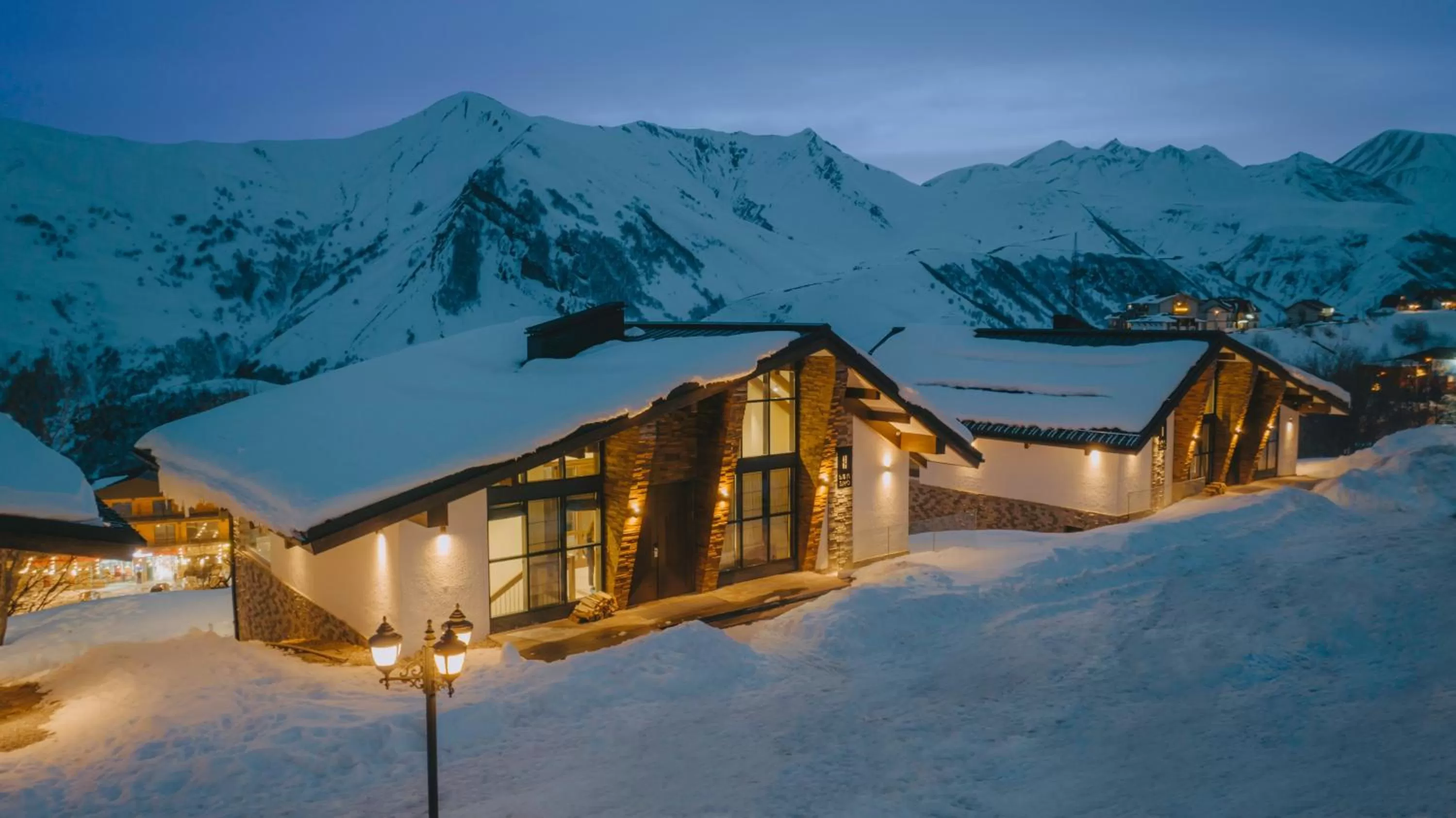 Property building in Marco Polo Hotel Gudauri