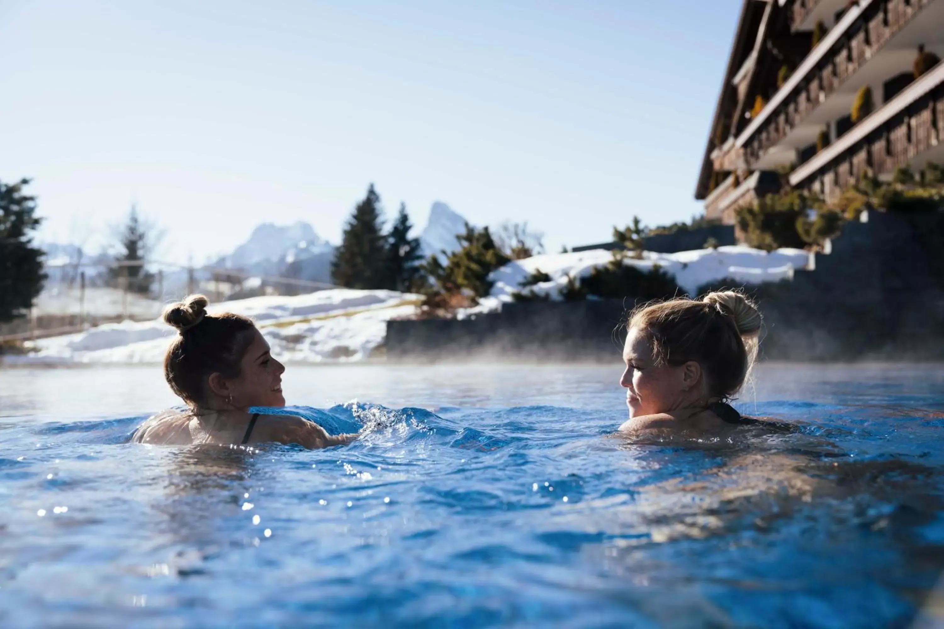 Swimming Pool in ERMITAGE Wellness- & Spa-Hotel