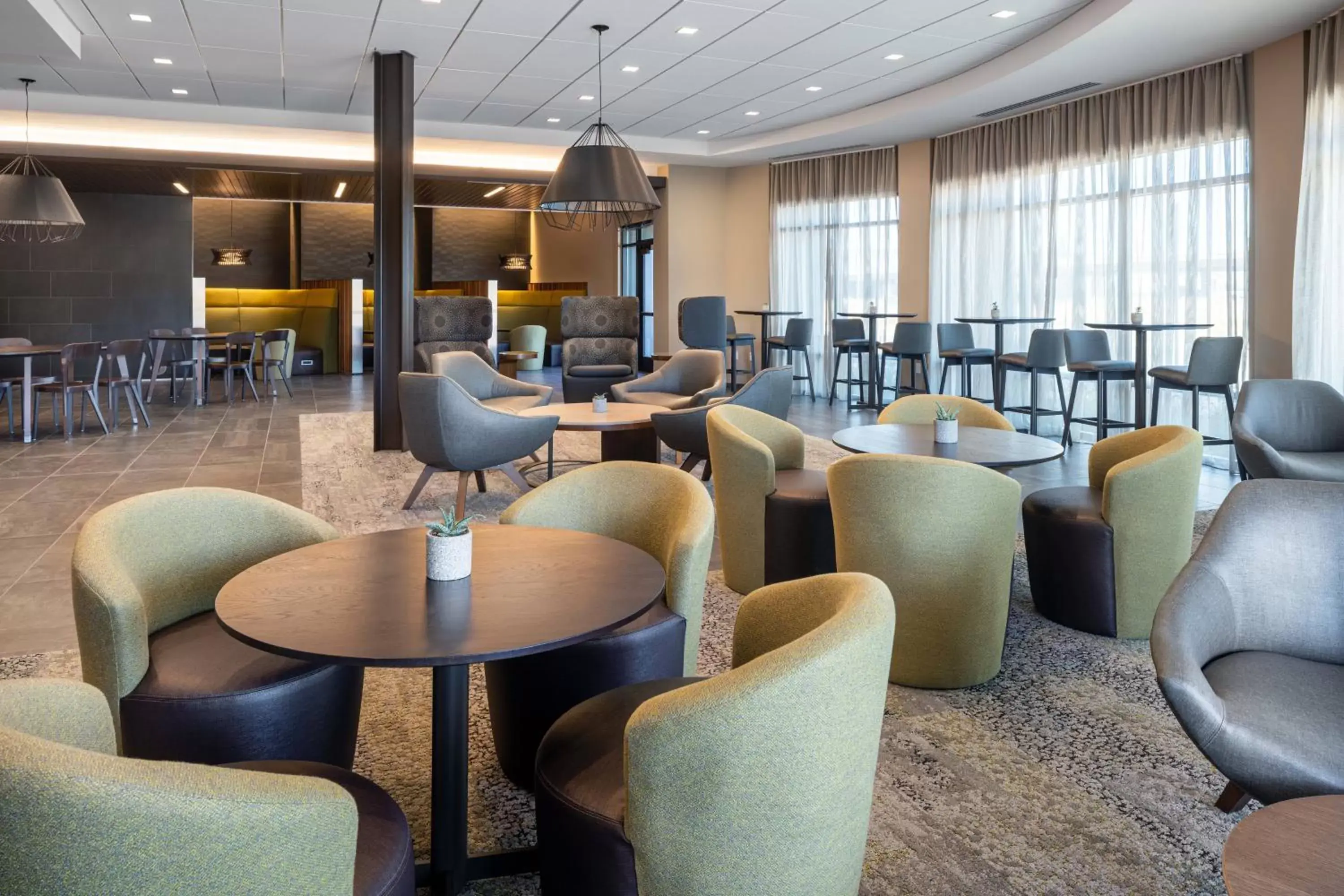 Lobby or reception, Lounge/Bar in Courtyard by Marriott Petaluma Sonoma County