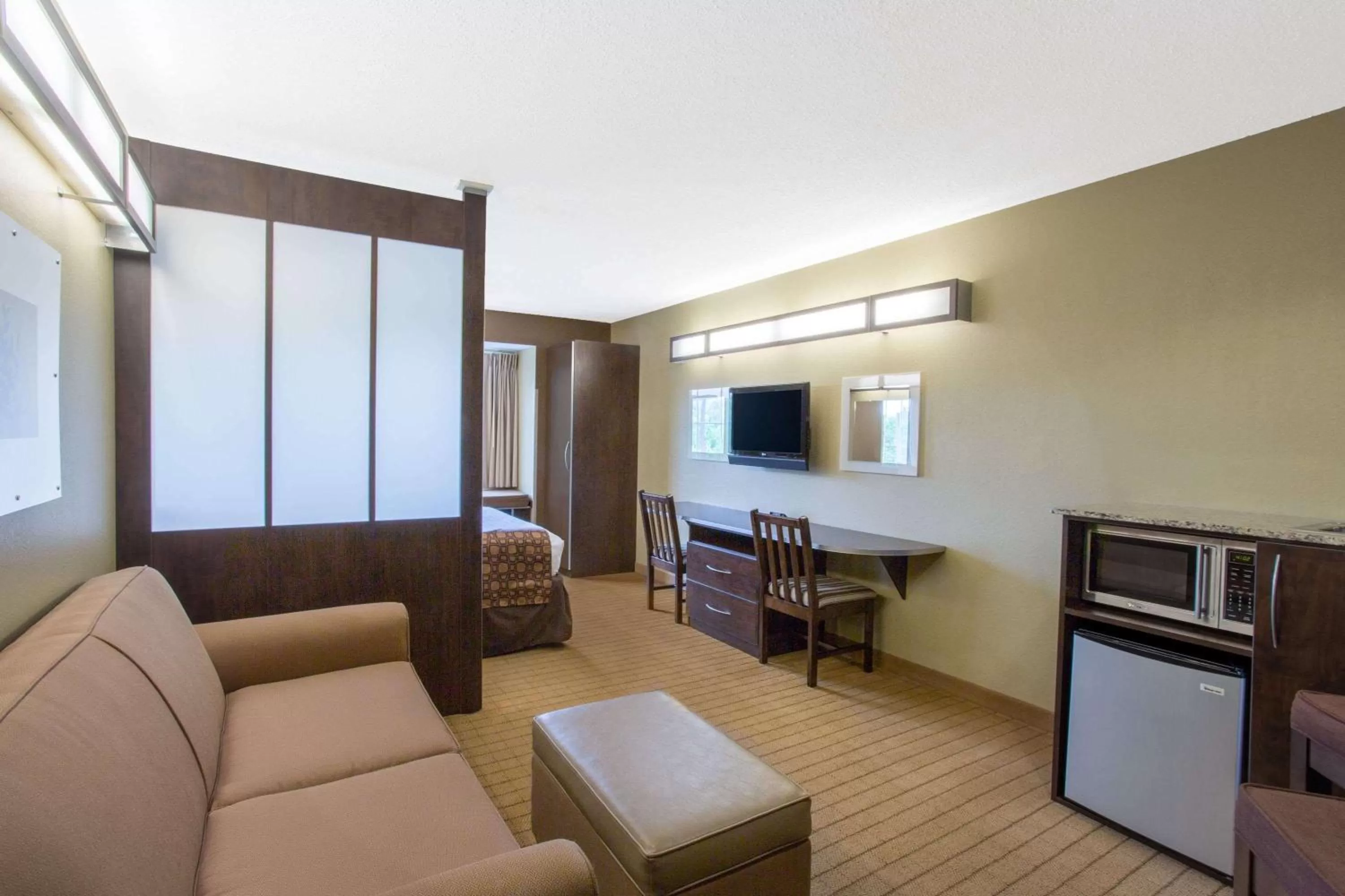 Photo of the whole room in Microtel Inn & Suites Mansfield PA