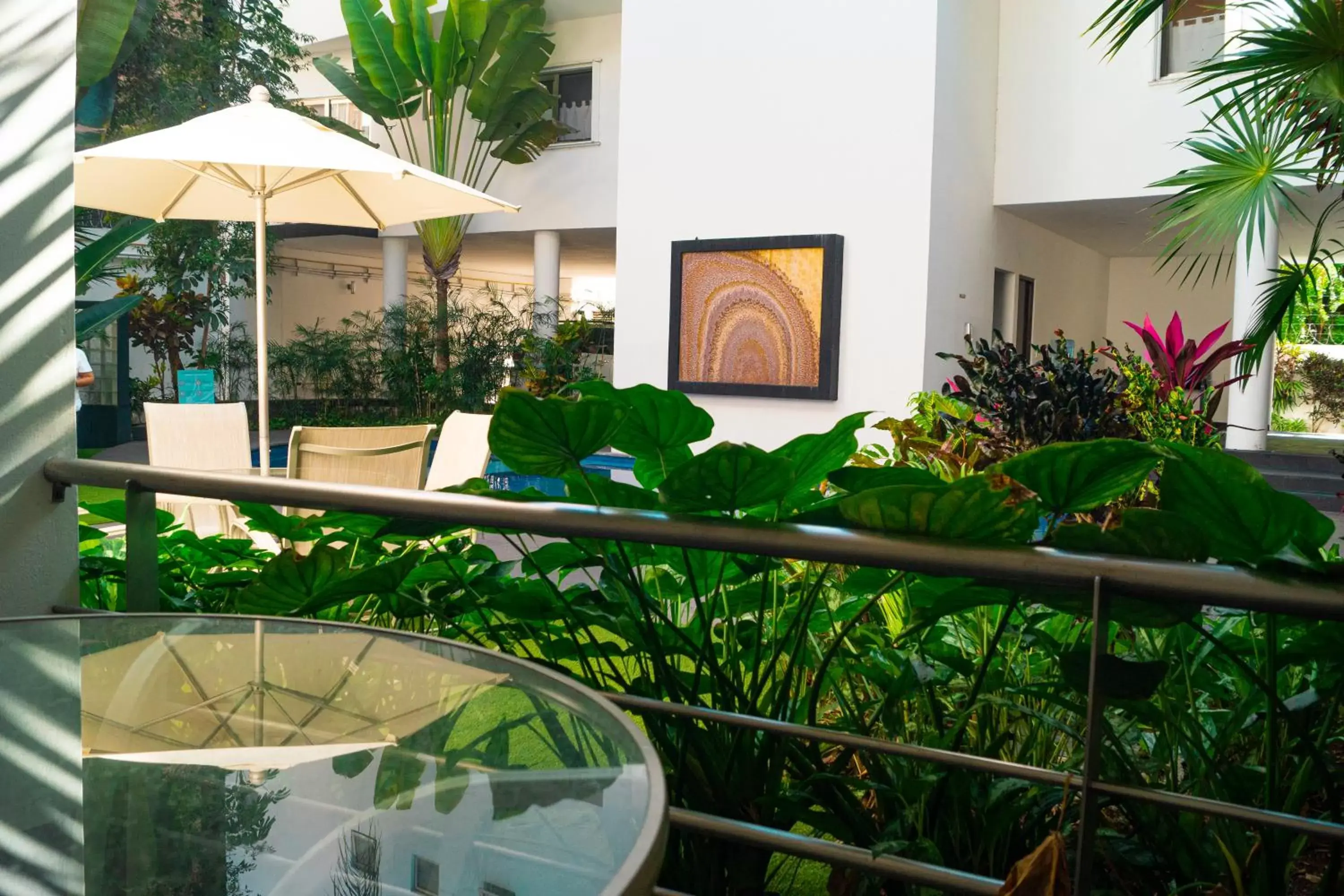 Balcony/Terrace in Dangelos Hotel on Fifth Avenue