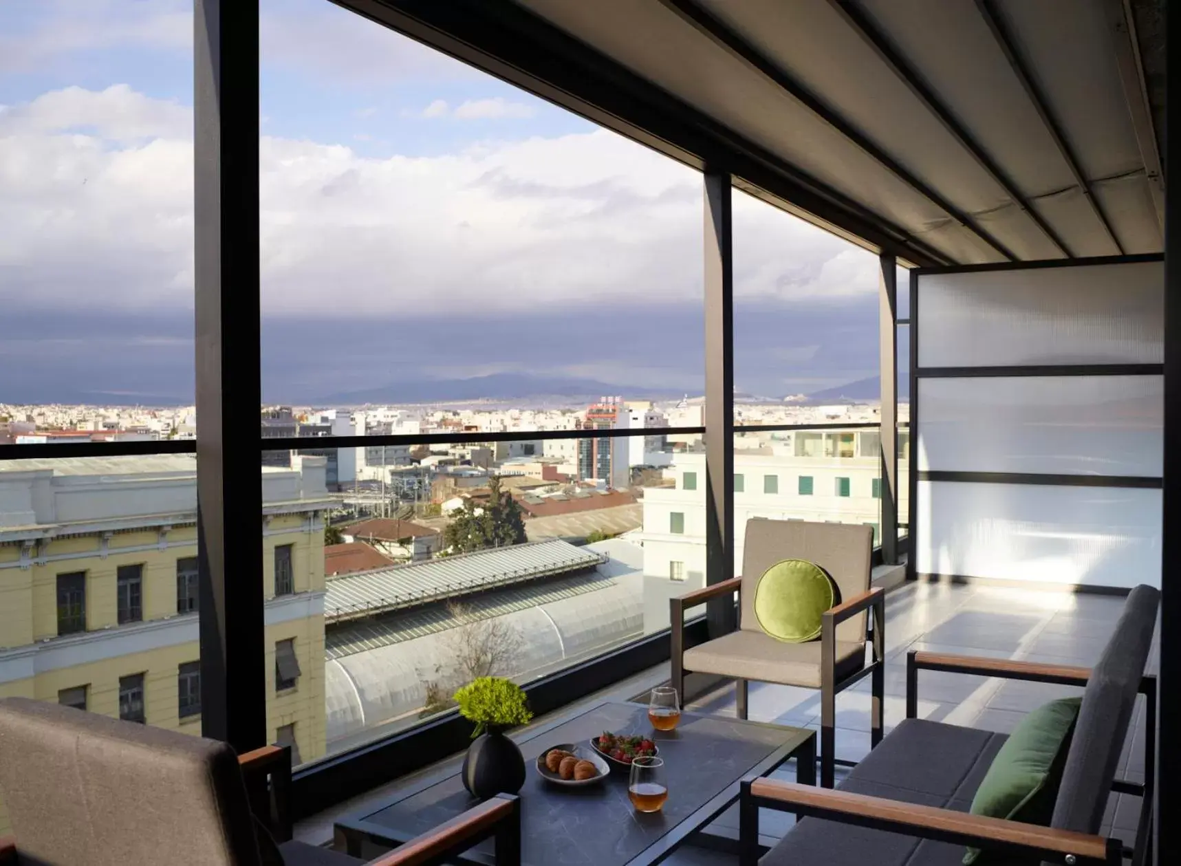 Balcony/Terrace in The Port Square Hotel