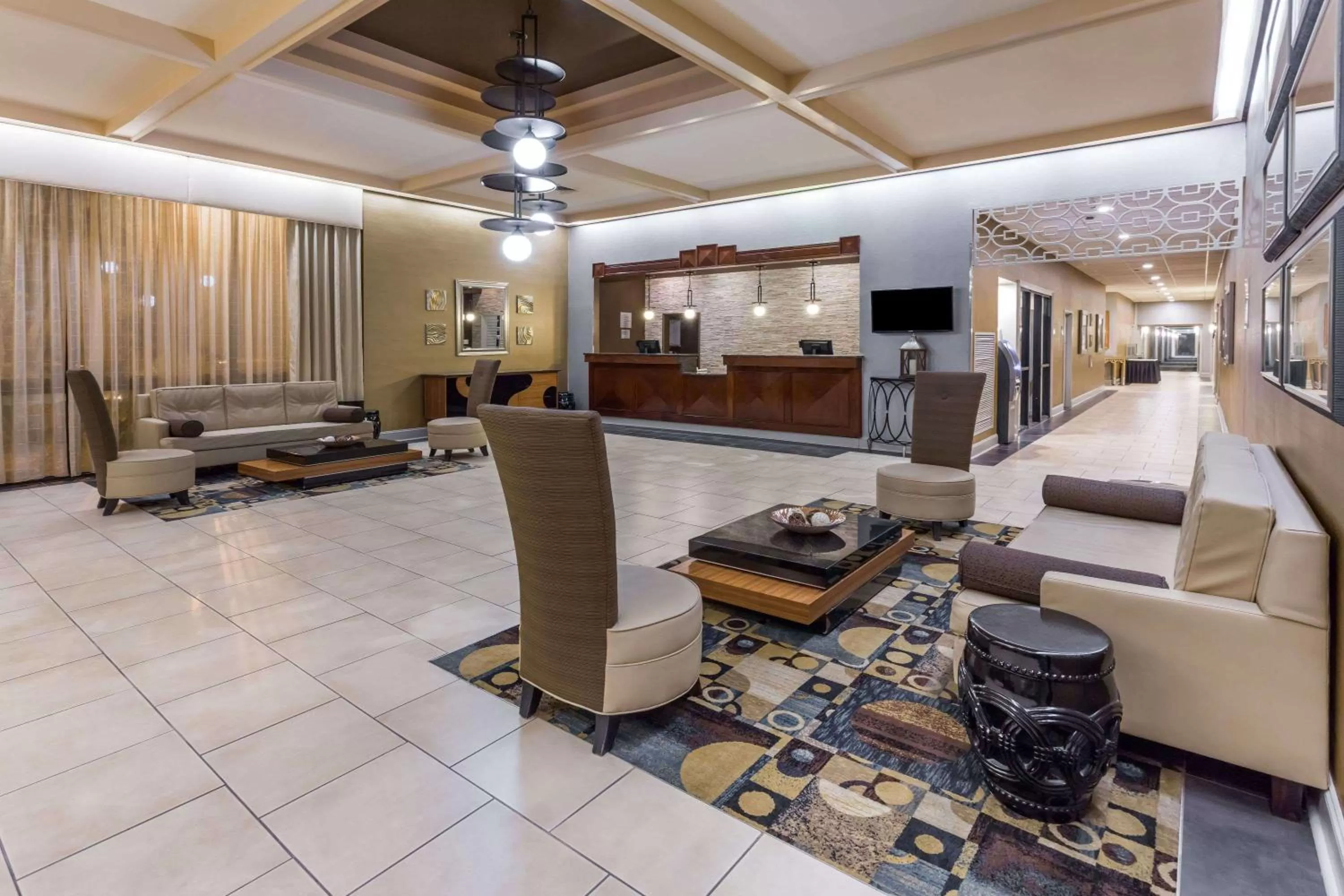 Lobby or reception in Wyndham Garden Greensboro