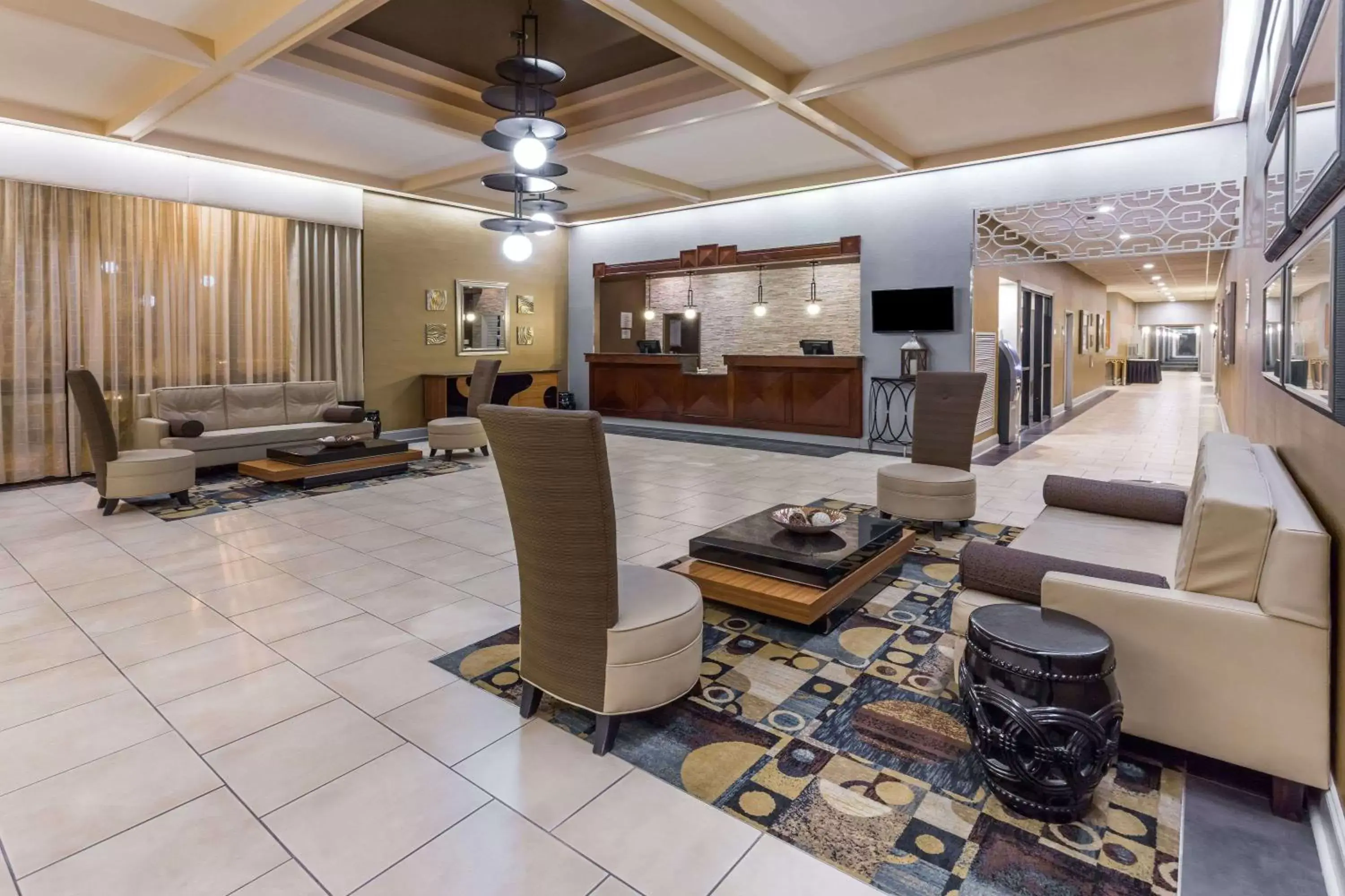 Lobby or reception in Wyndham Garden Greensboro Lobby or reception in Wyndham Garden Greensboro