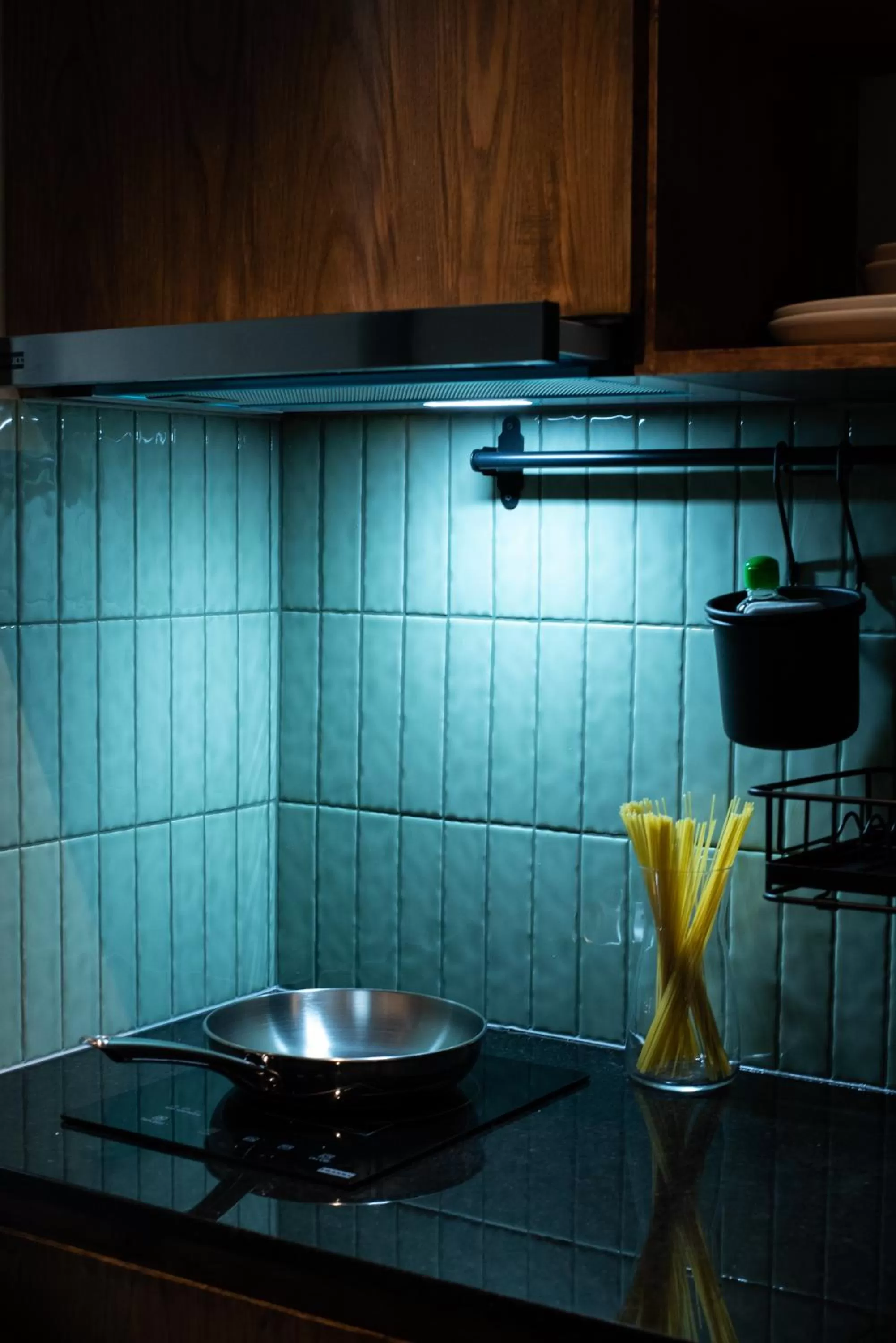 Kitchen or kitchenette in karaarom hotel