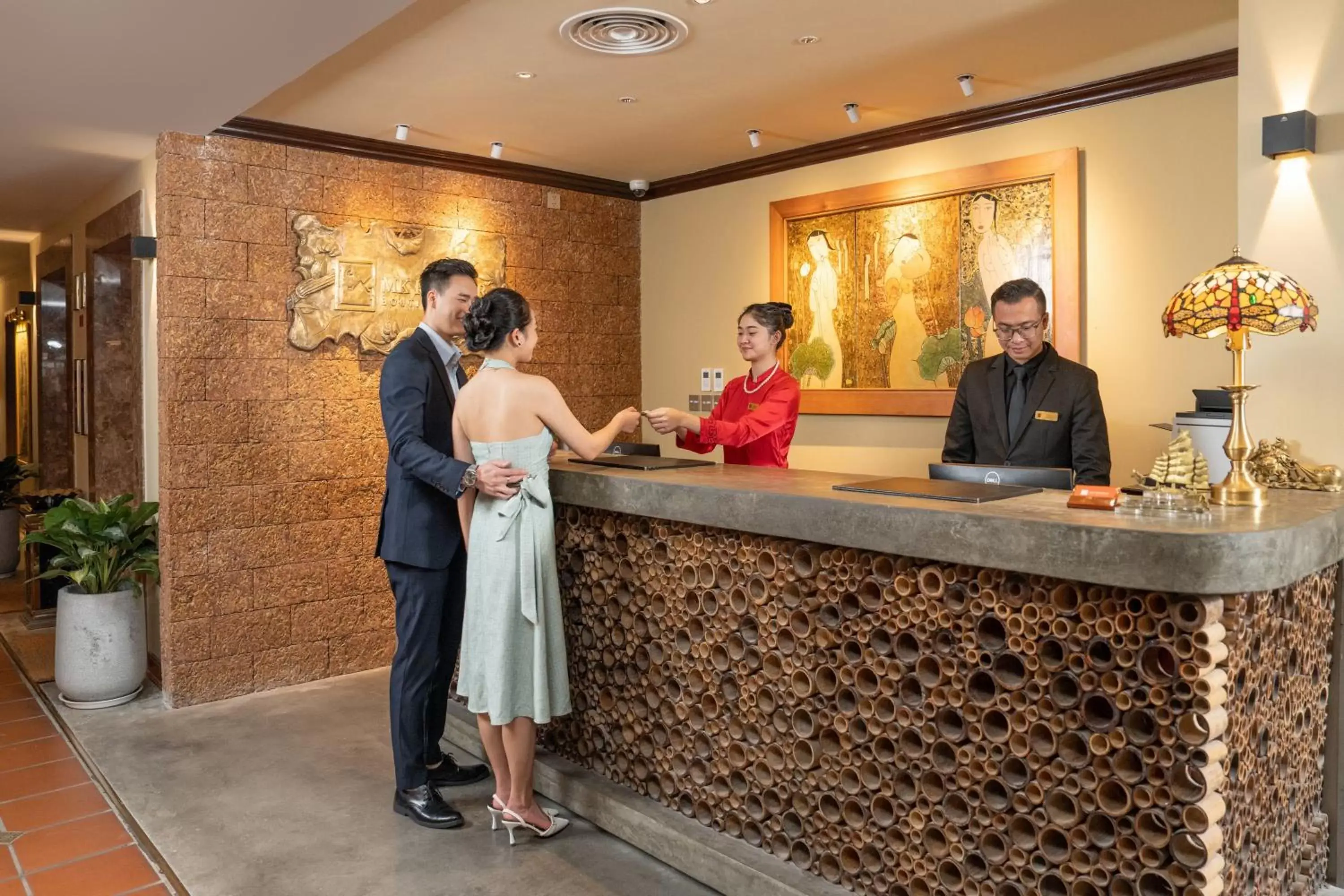 Lobby or reception in MK Premier Boutique Hotel