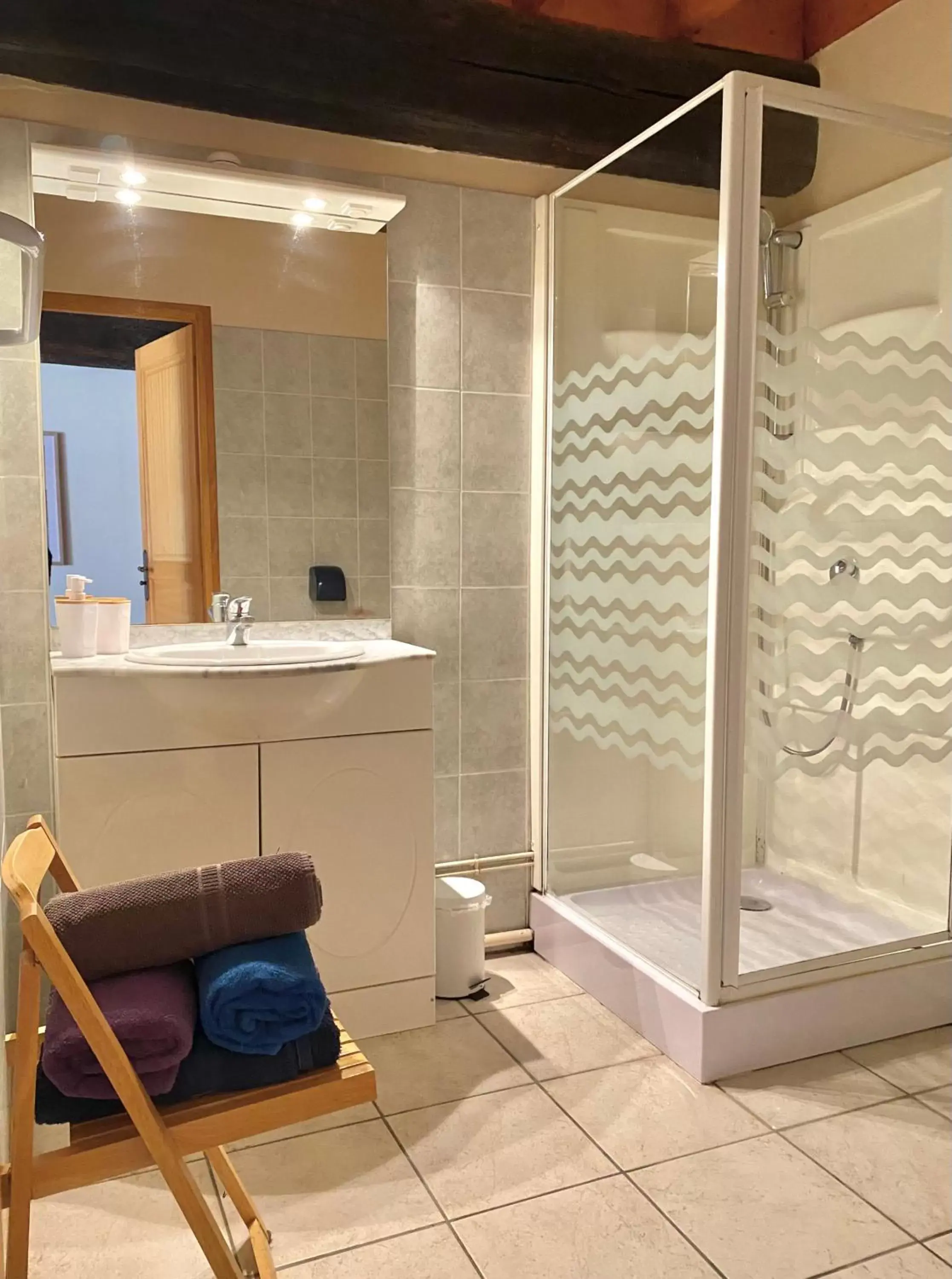 Shower, Bathroom in Domaine du Cellier de la Couronne