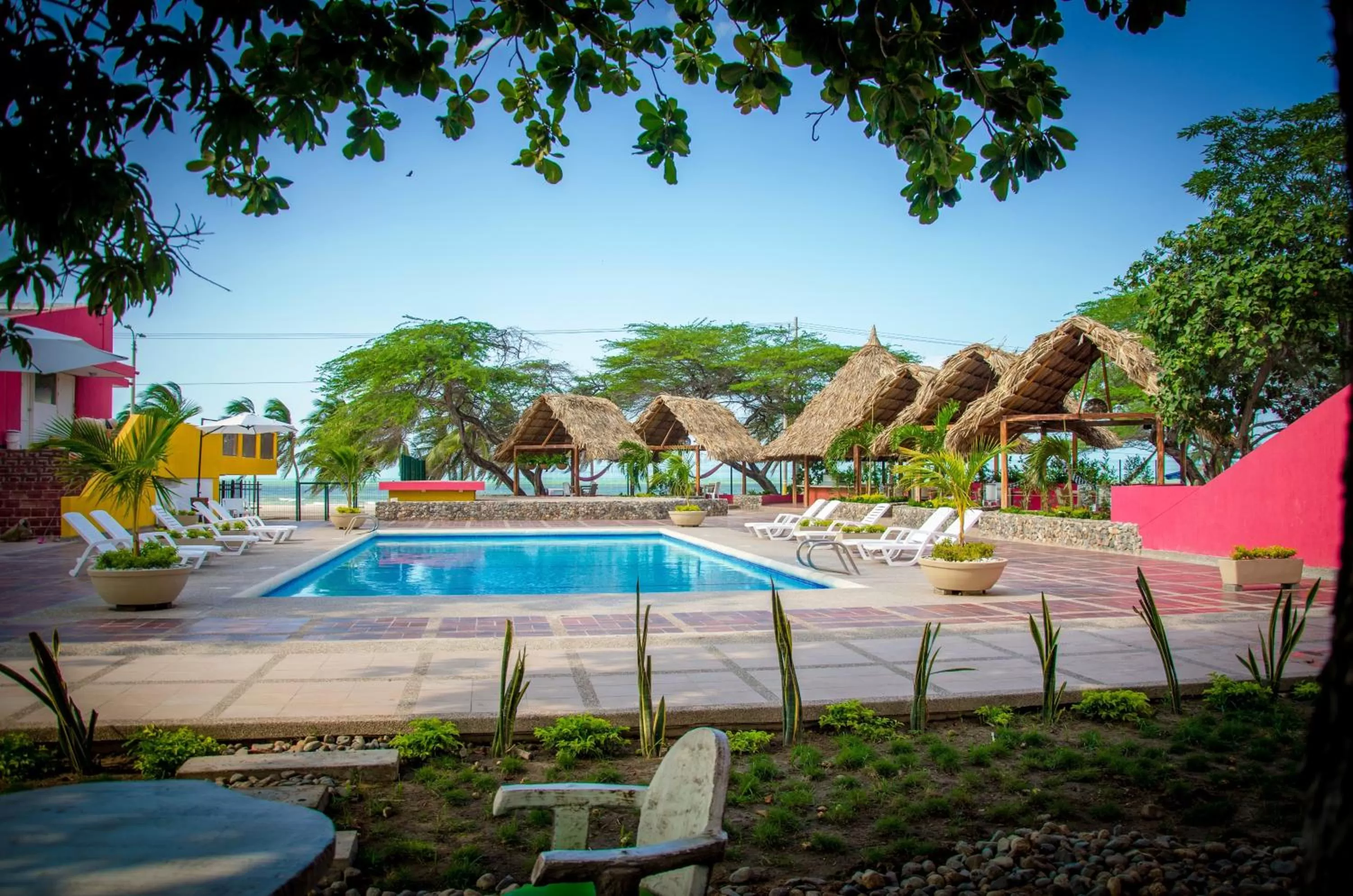 Swimming pool in Hotel Gimaura