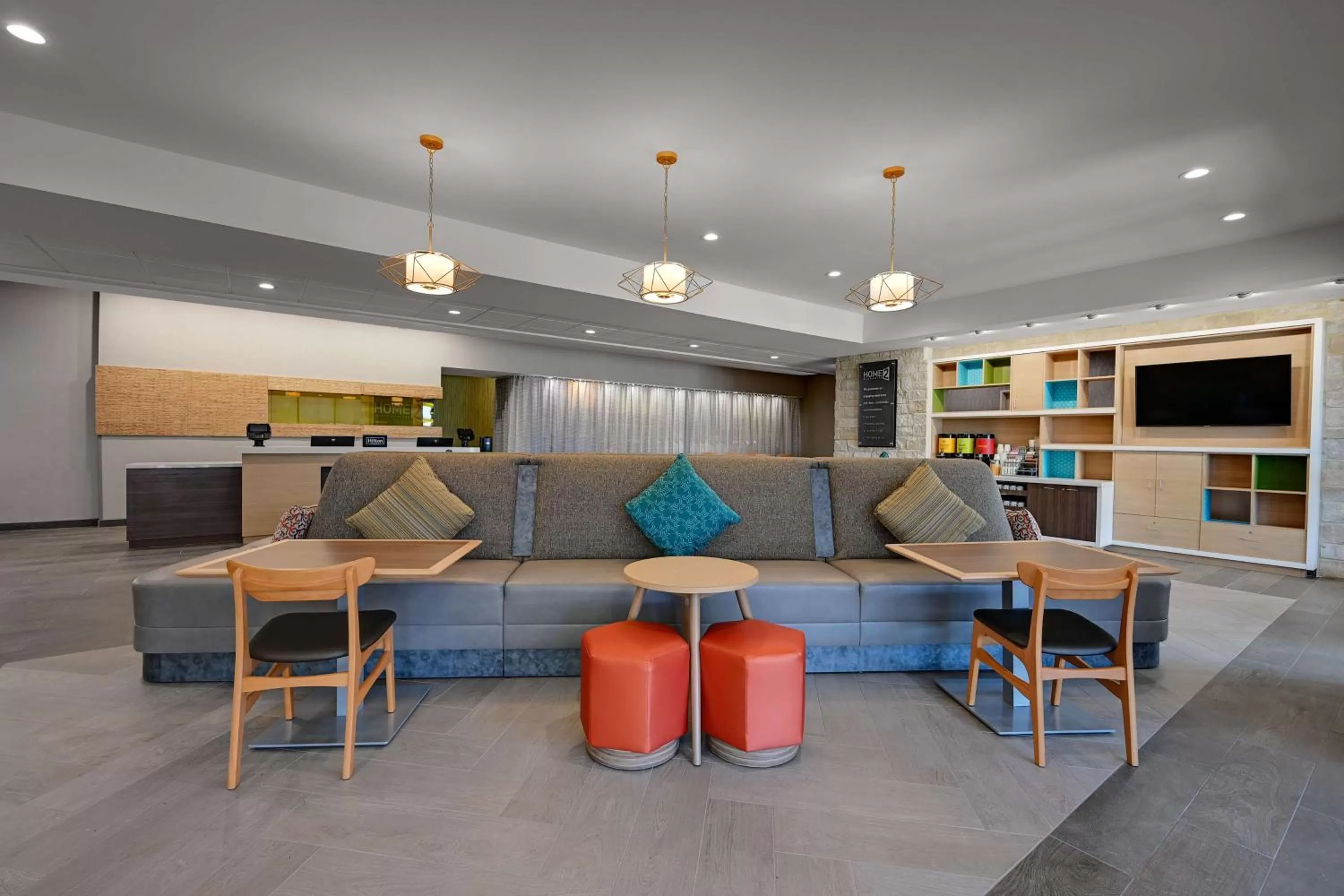 Lobby or reception in Home2 Suites By Hilton Temple