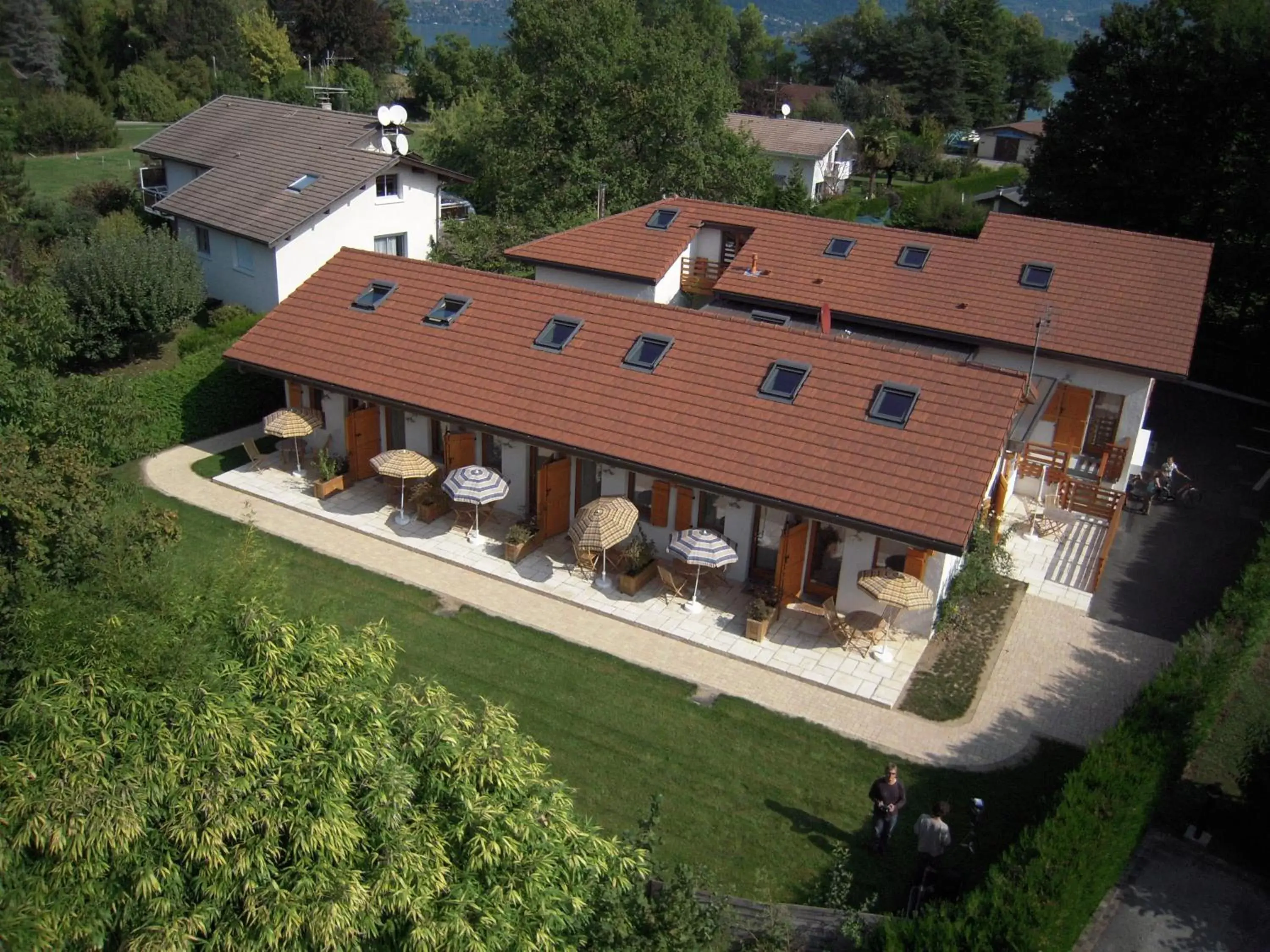 Property building, Bird's-eye View in L'Aurore du Lac