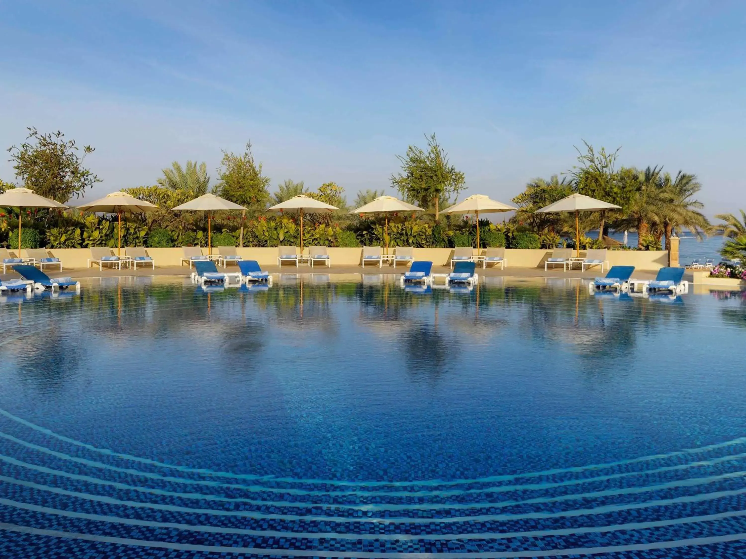Property building, Swimming Pool in Movenpick Resort & Spa Tala Bay Aqaba