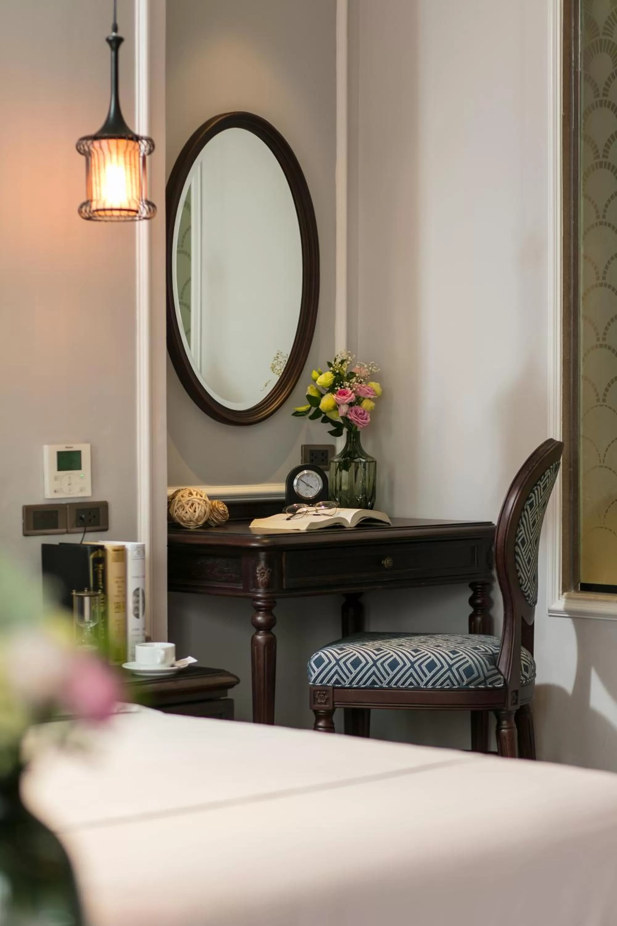 Decorative detail in Canary Hotel